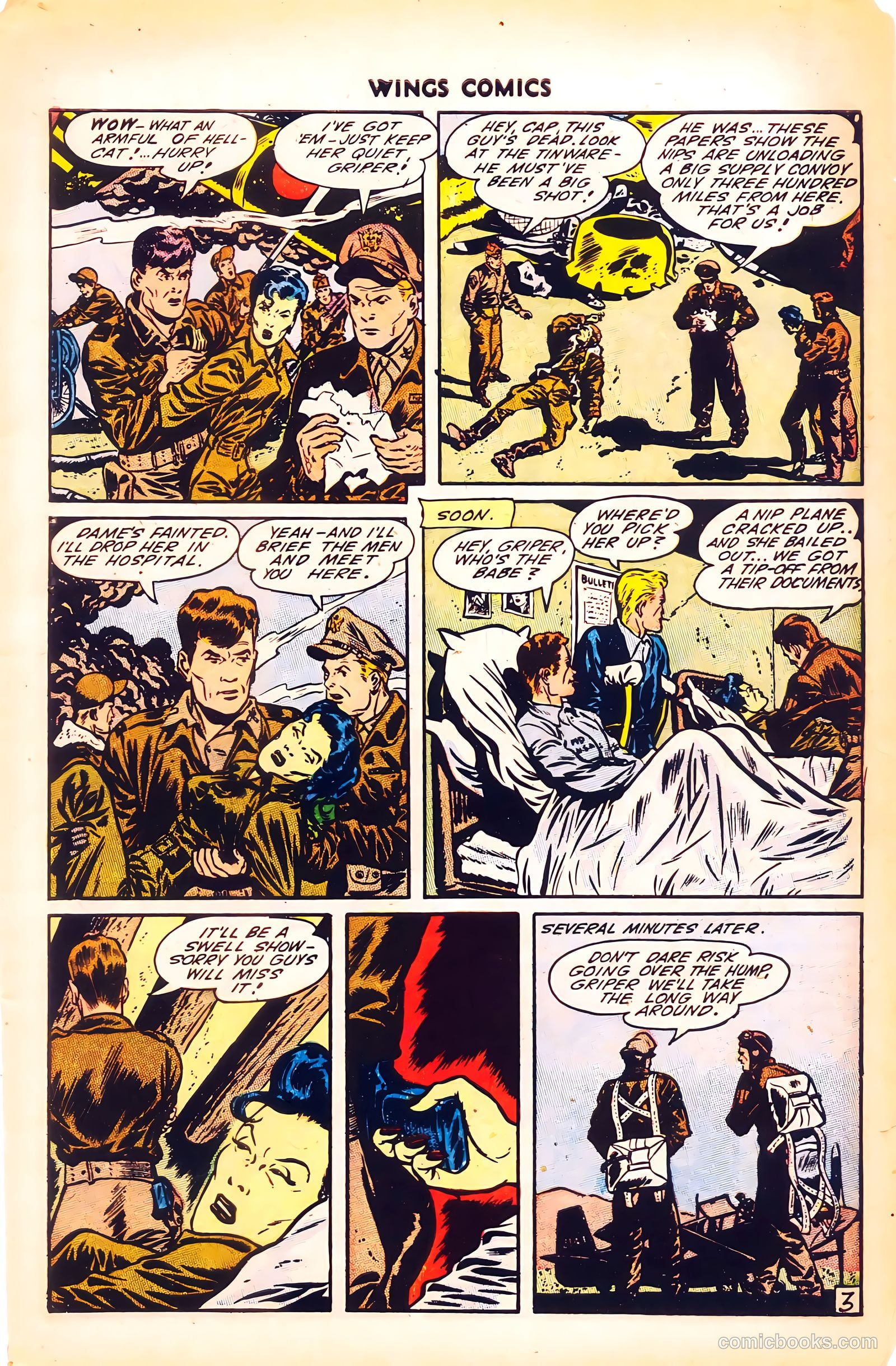 Wings Comics #53 — page 5 of 52