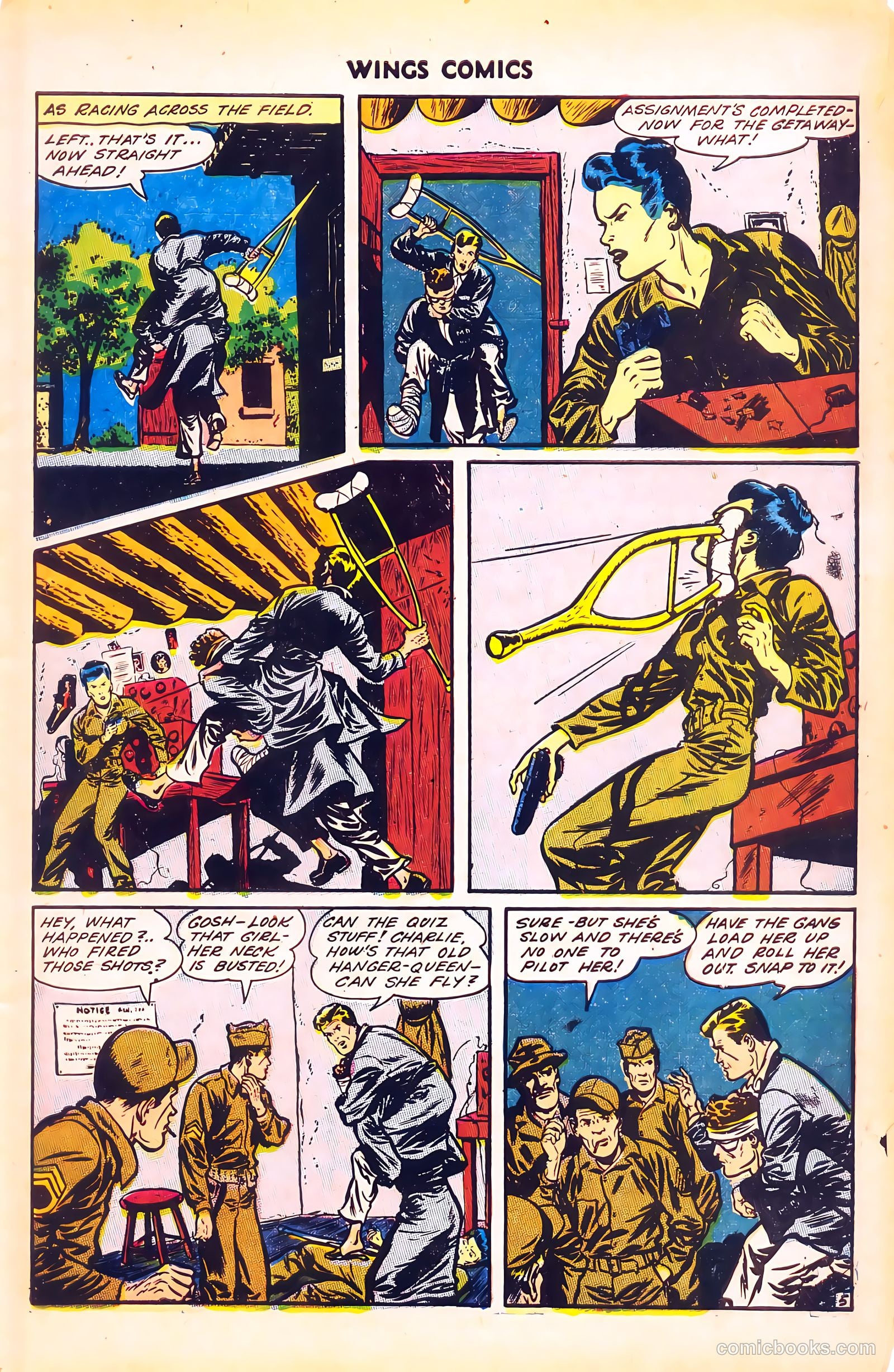 Wings Comics #53 — page 7 of 52