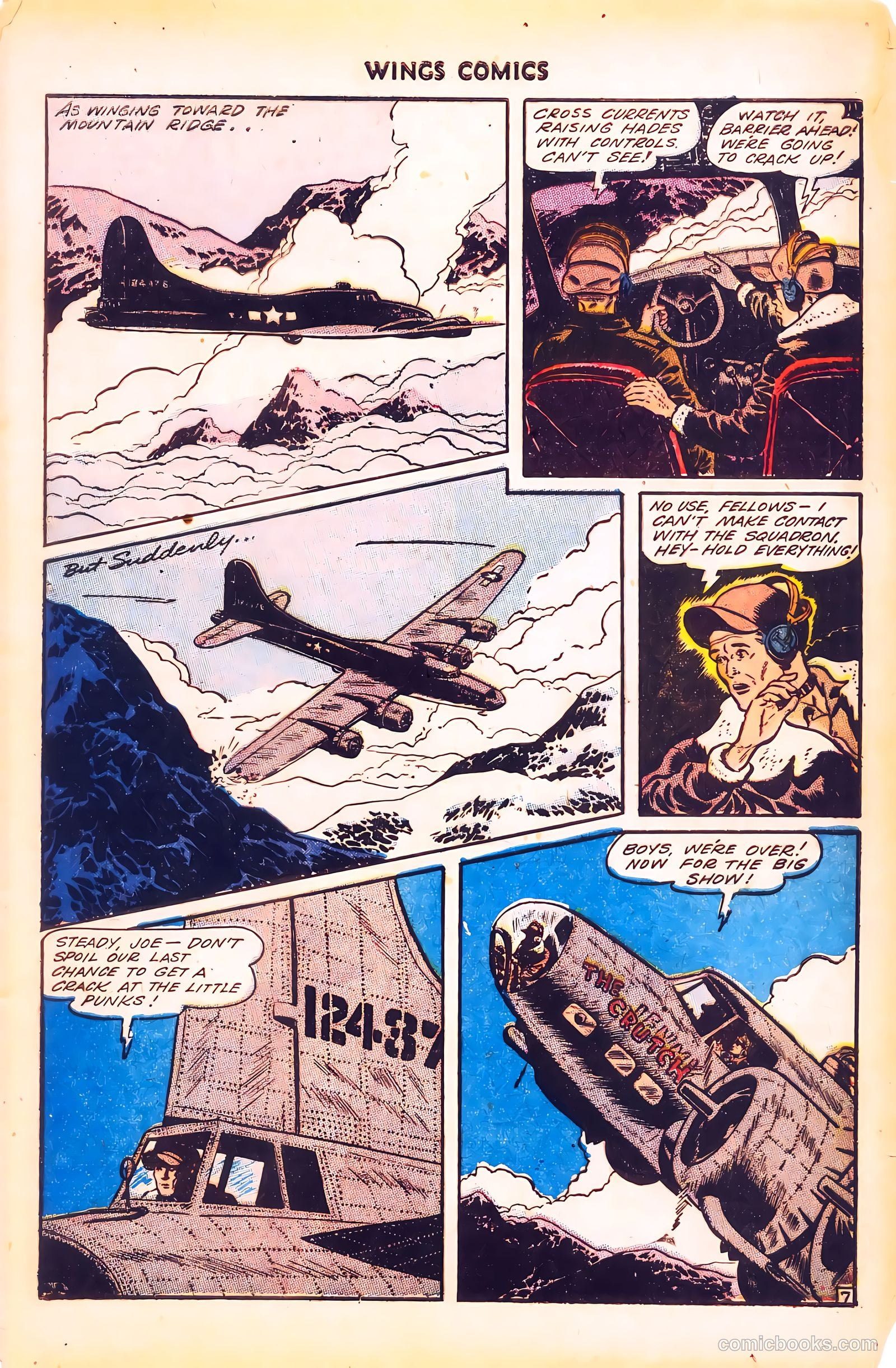 Wings Comics #53 — page 9 of 52
