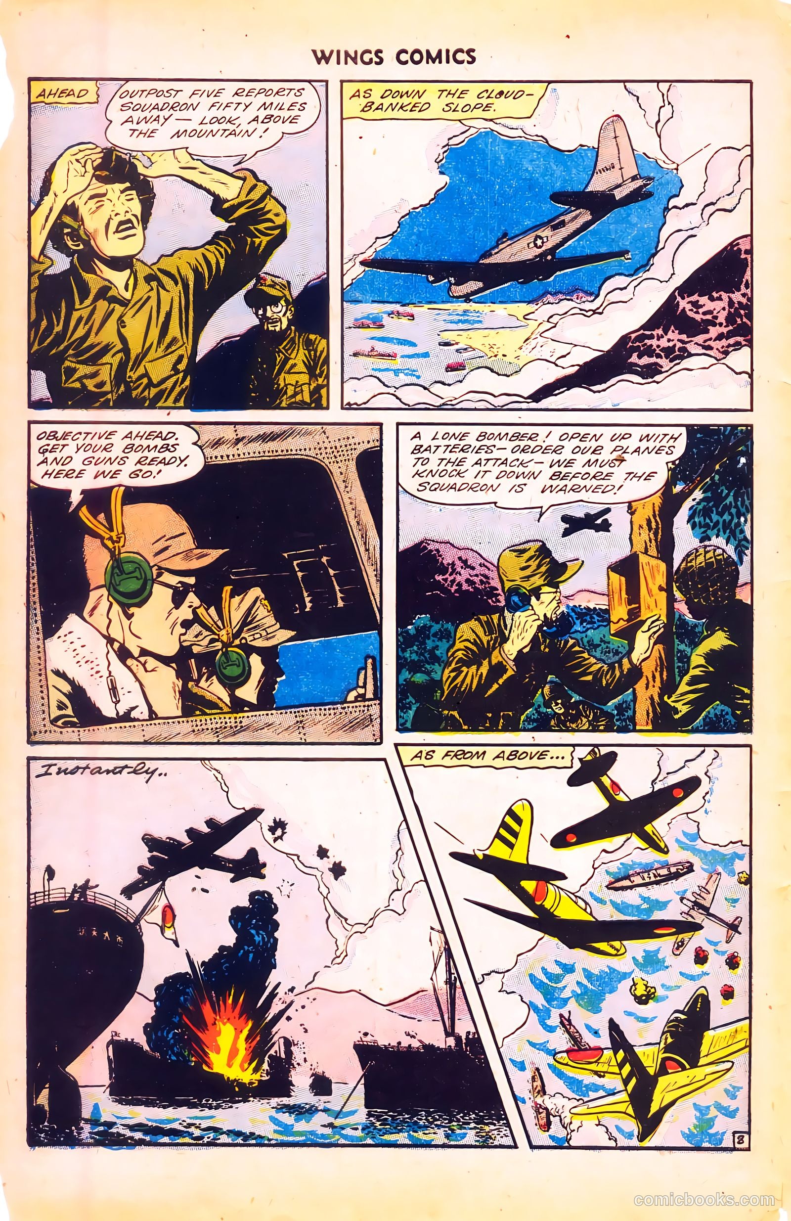 Wings Comics #53 — page 10 of 52