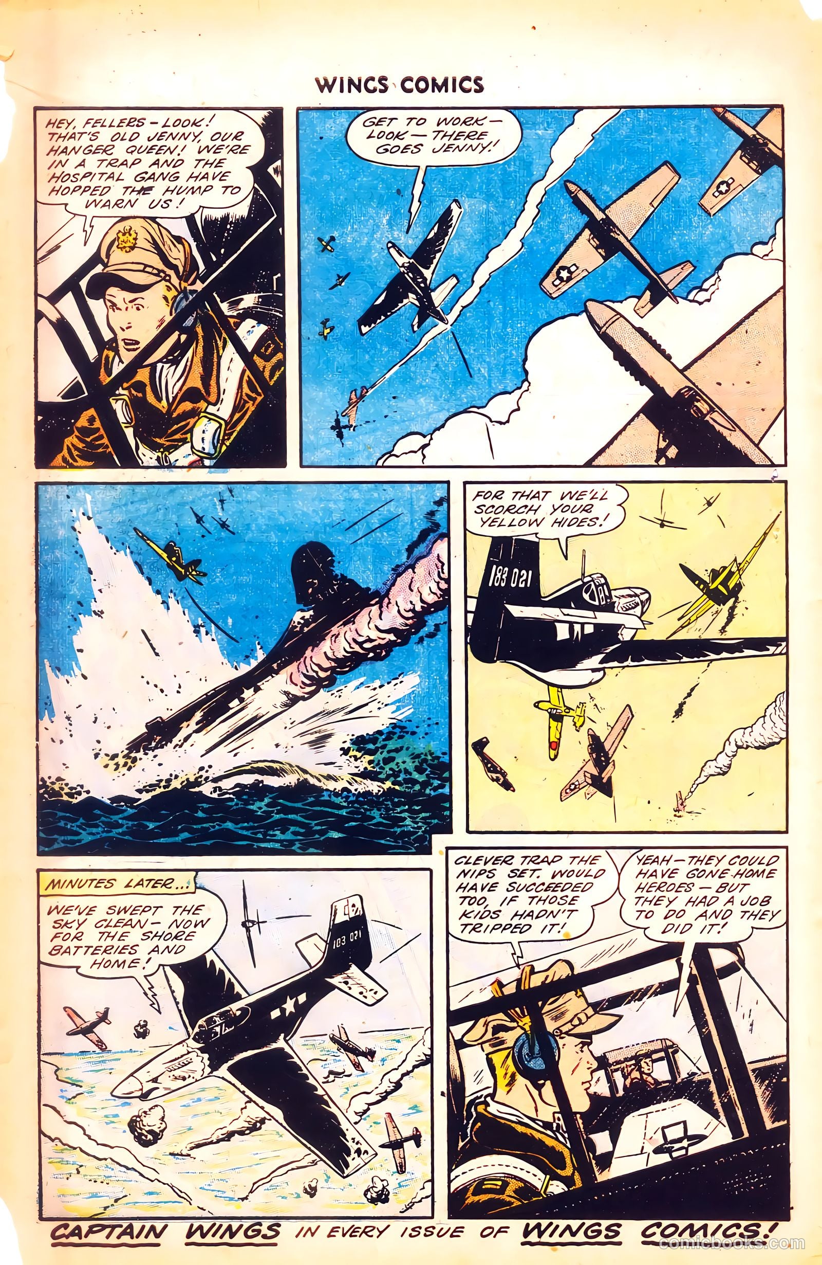 Wings Comics #53 — page 12 of 52