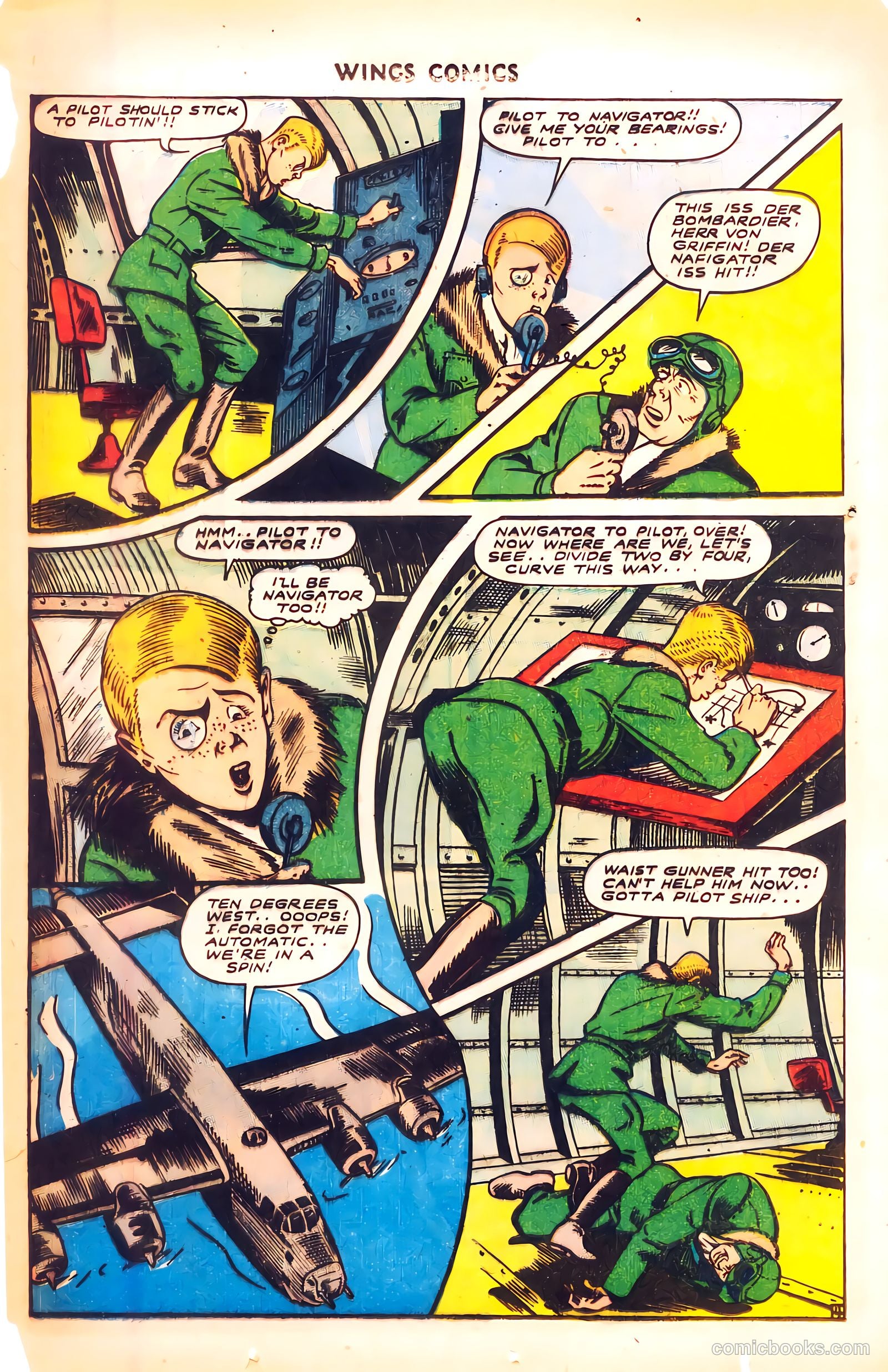 Wings Comics #53 — page 16 of 52