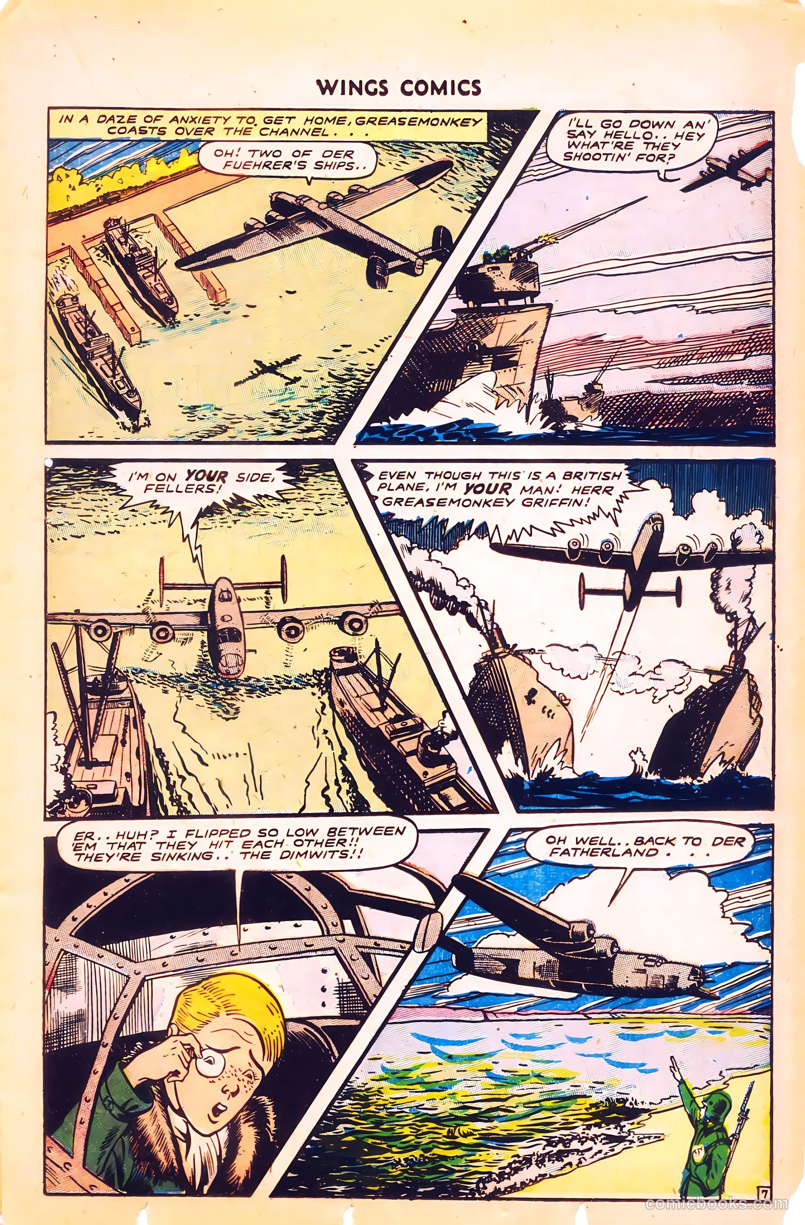 Wings Comics #53 — page 19 of 52
