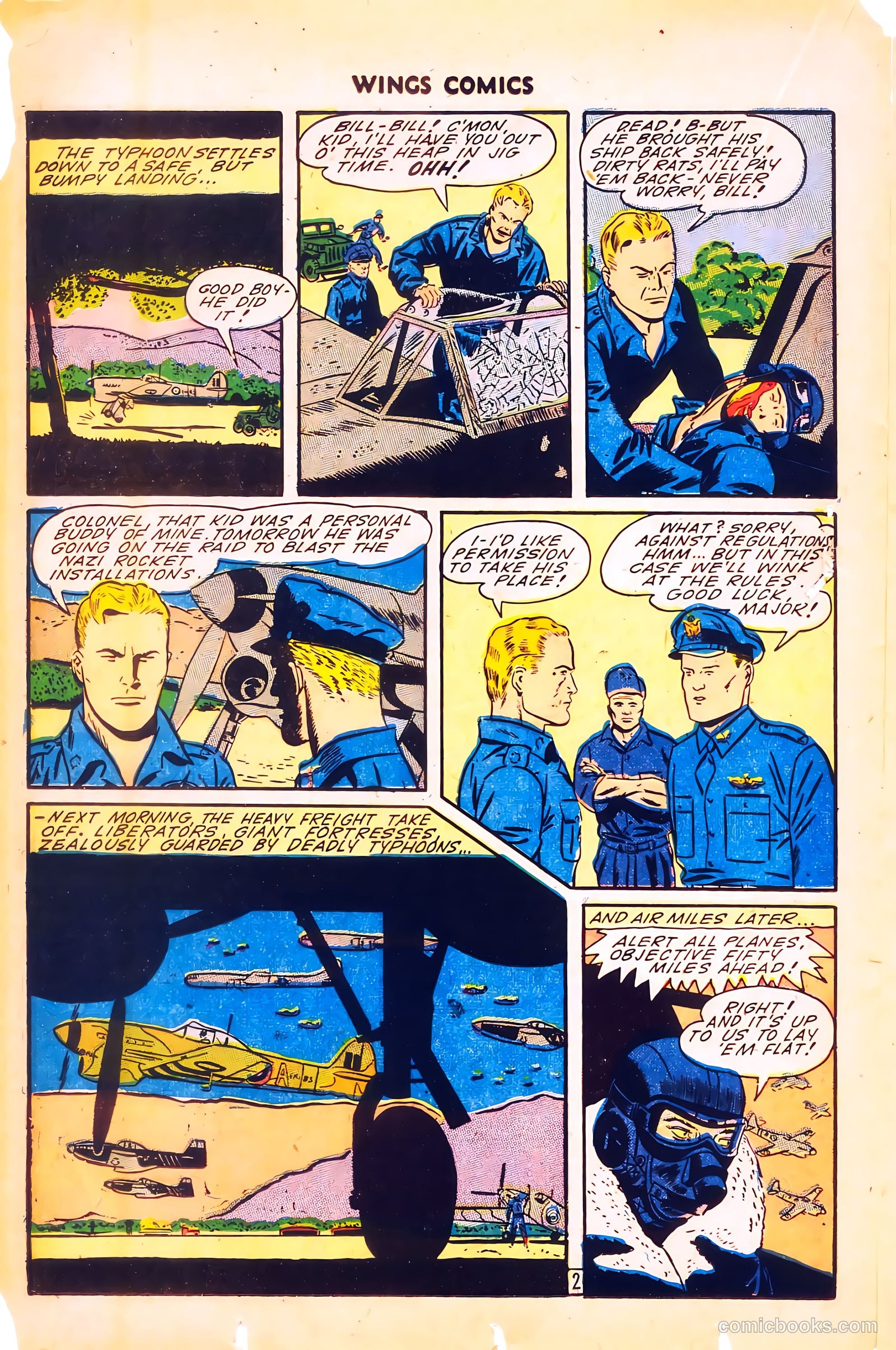 Wings Comics #53 — page 22 of 52