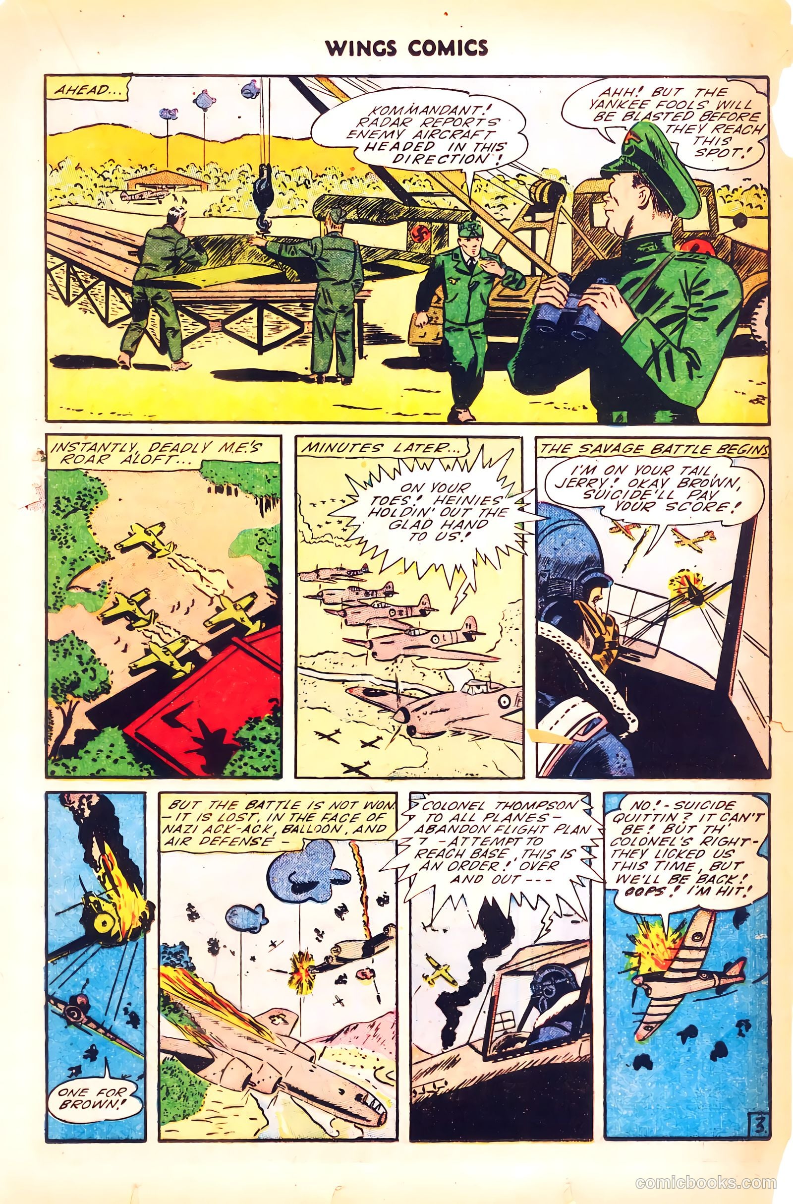 Wings Comics #53 — page 23 of 52