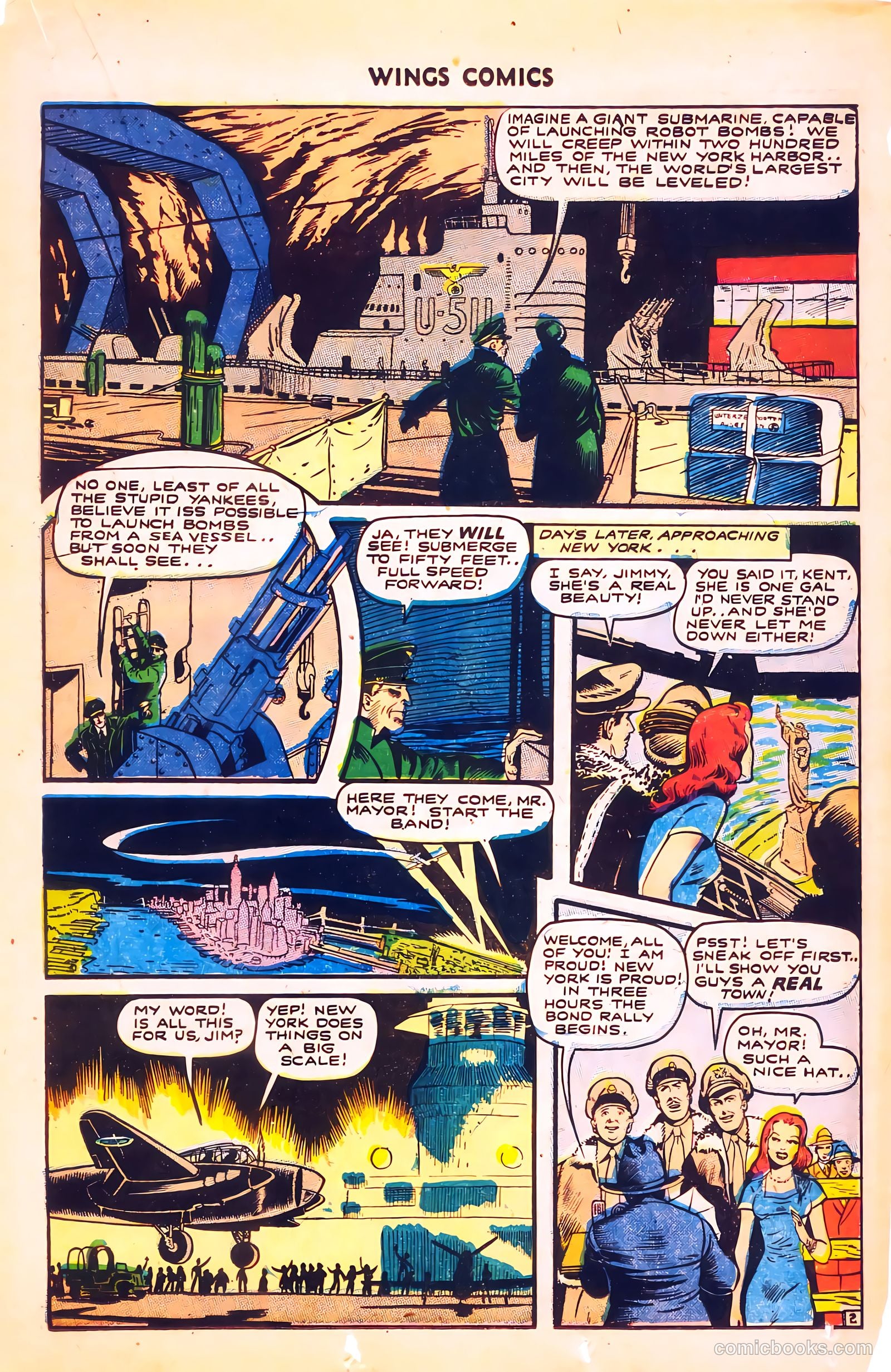 Wings Comics #53 — page 31 of 52