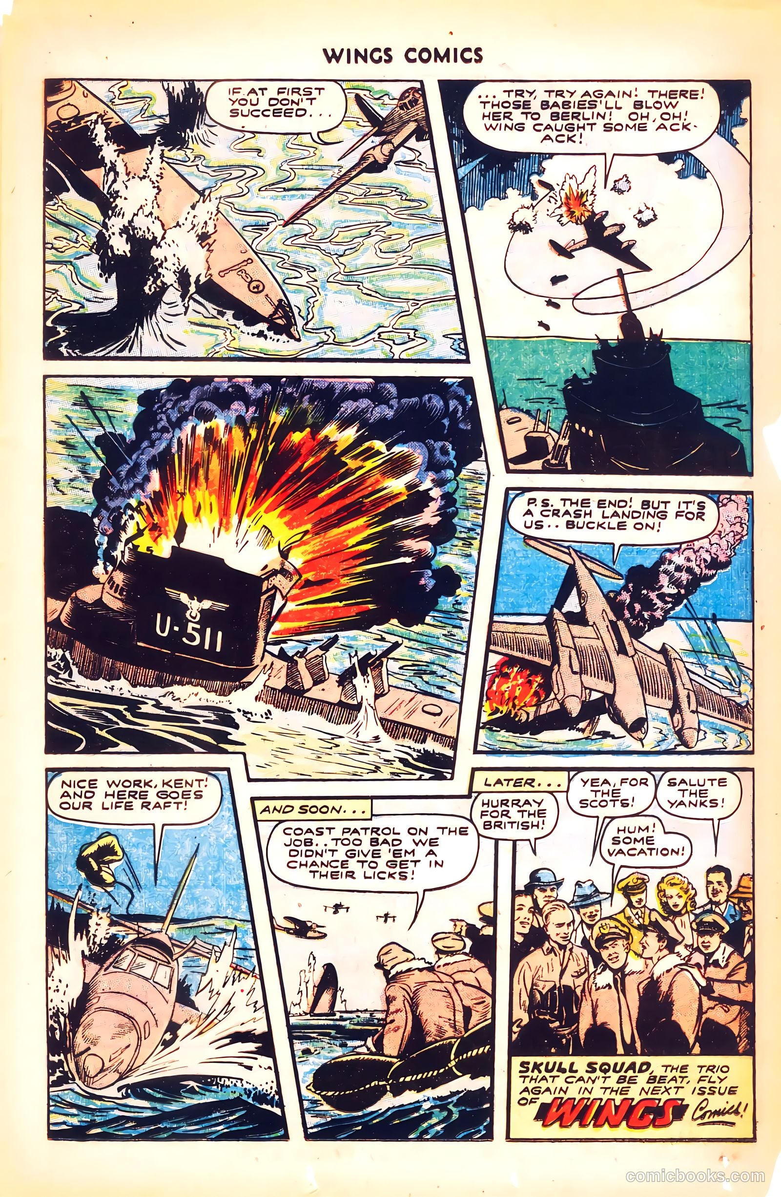 Wings Comics #53 — page 35 of 52