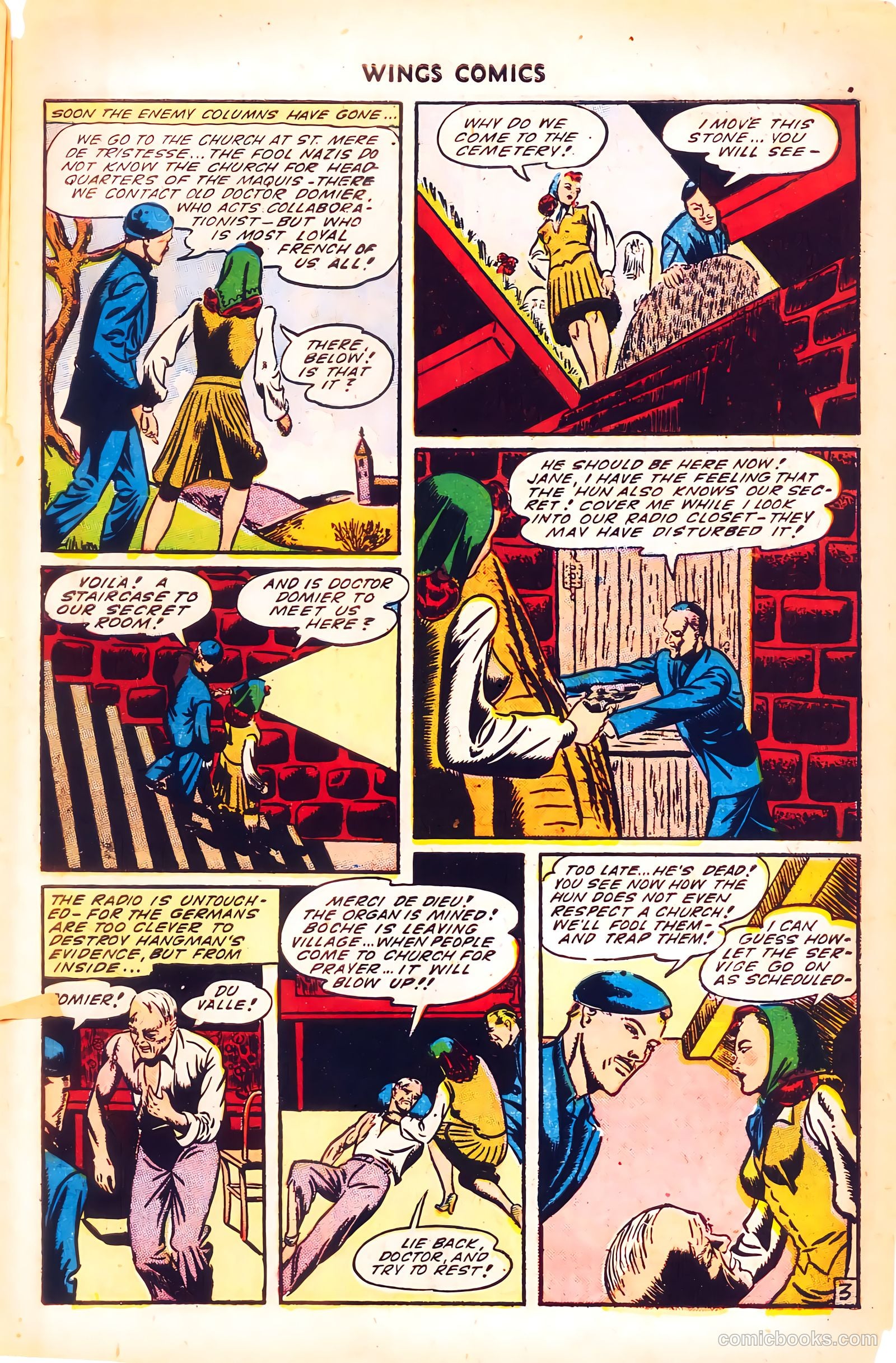Wings Comics #53 — page 39 of 52