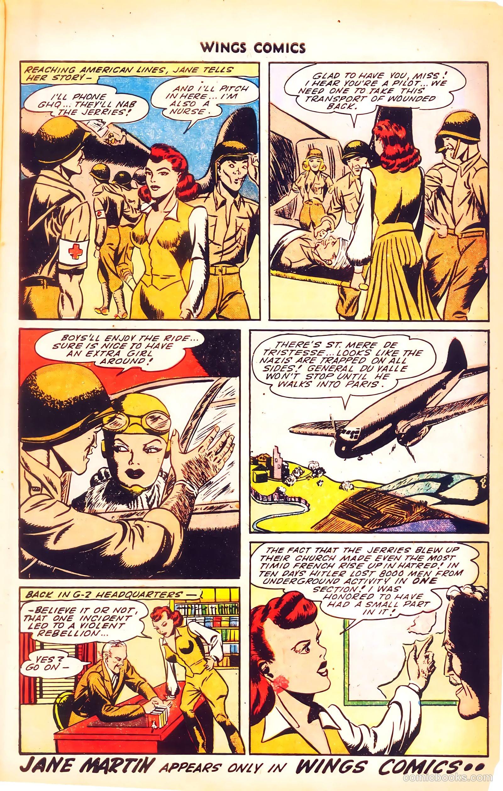 Wings Comics #53 — page 41 of 52
