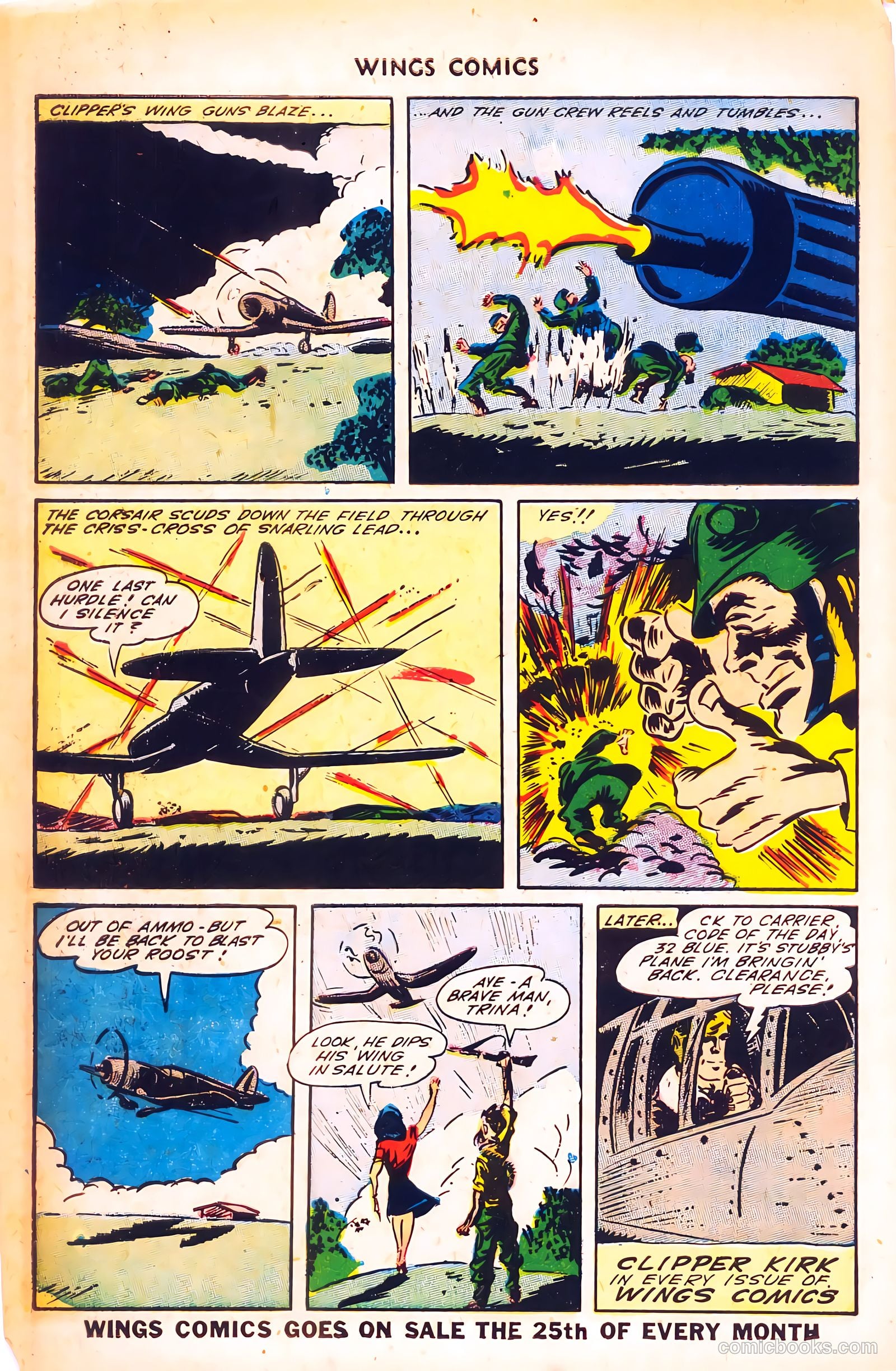 Wings Comics #53 — page 50 of 52
