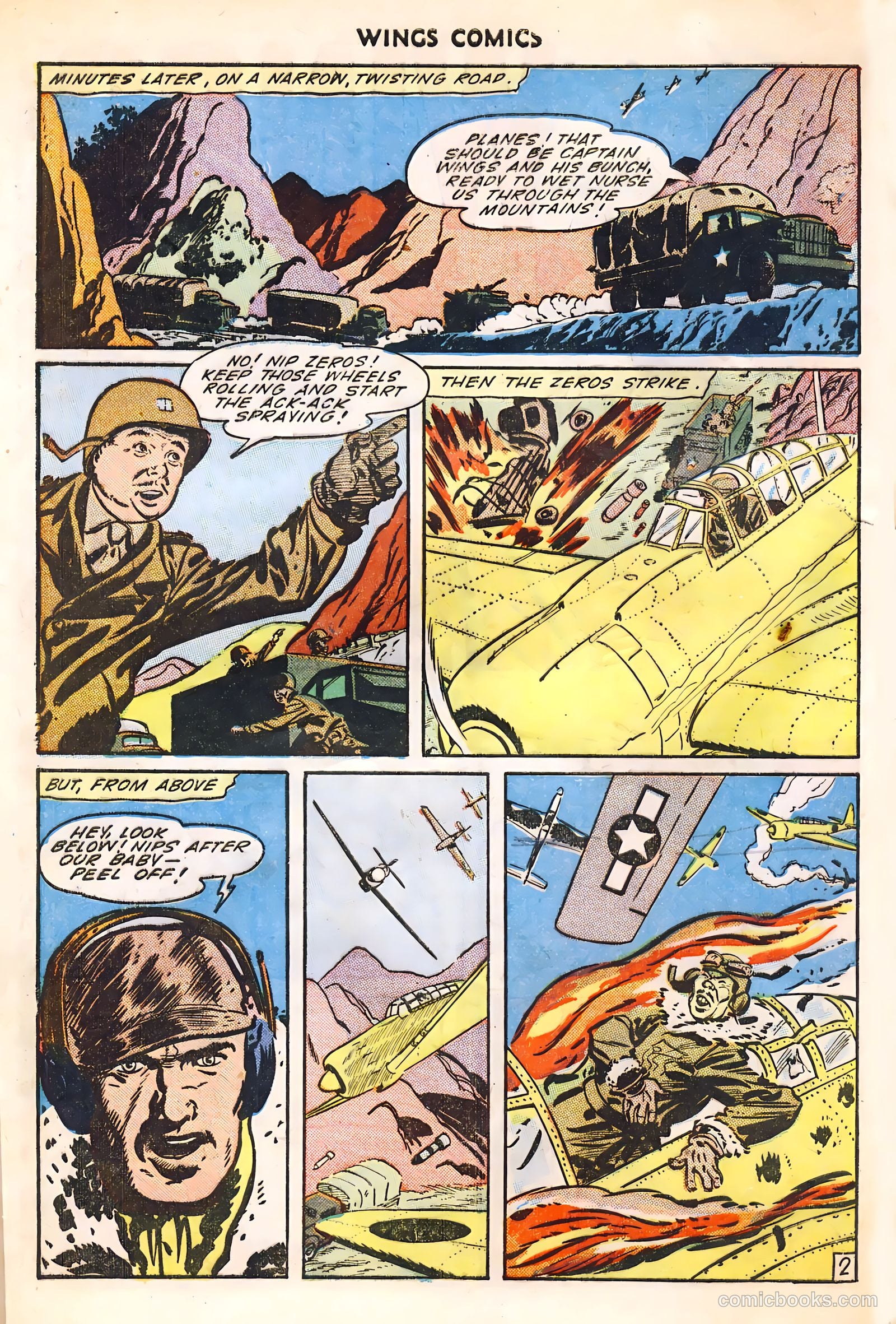 Wings Comics #54 — page 4 of 52