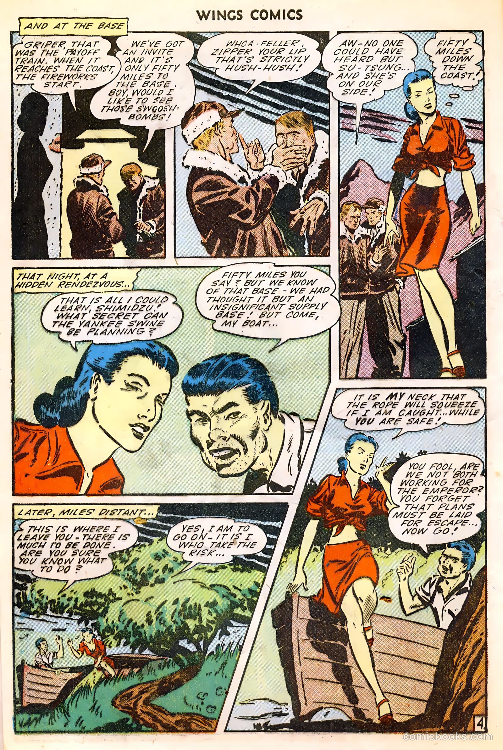 Wings Comics #54 — page 6 of 52