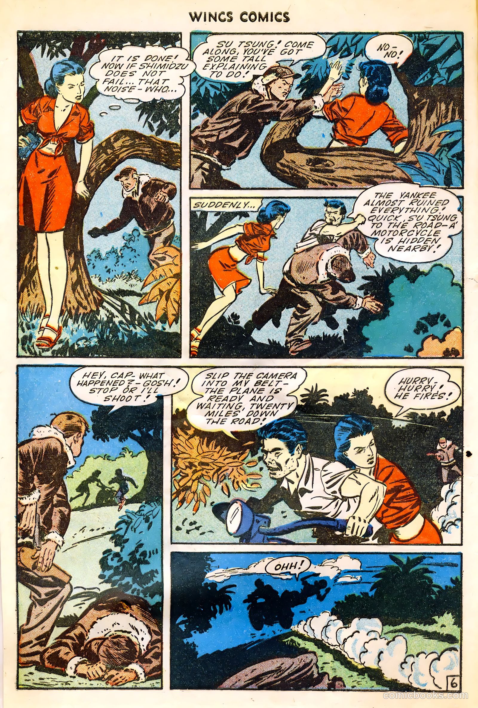 Wings Comics #54 — page 8 of 52