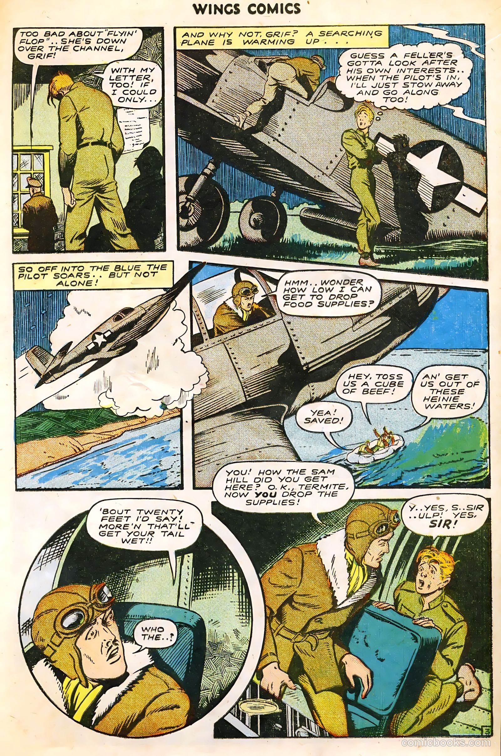 Wings Comics #54 — page 15 of 52