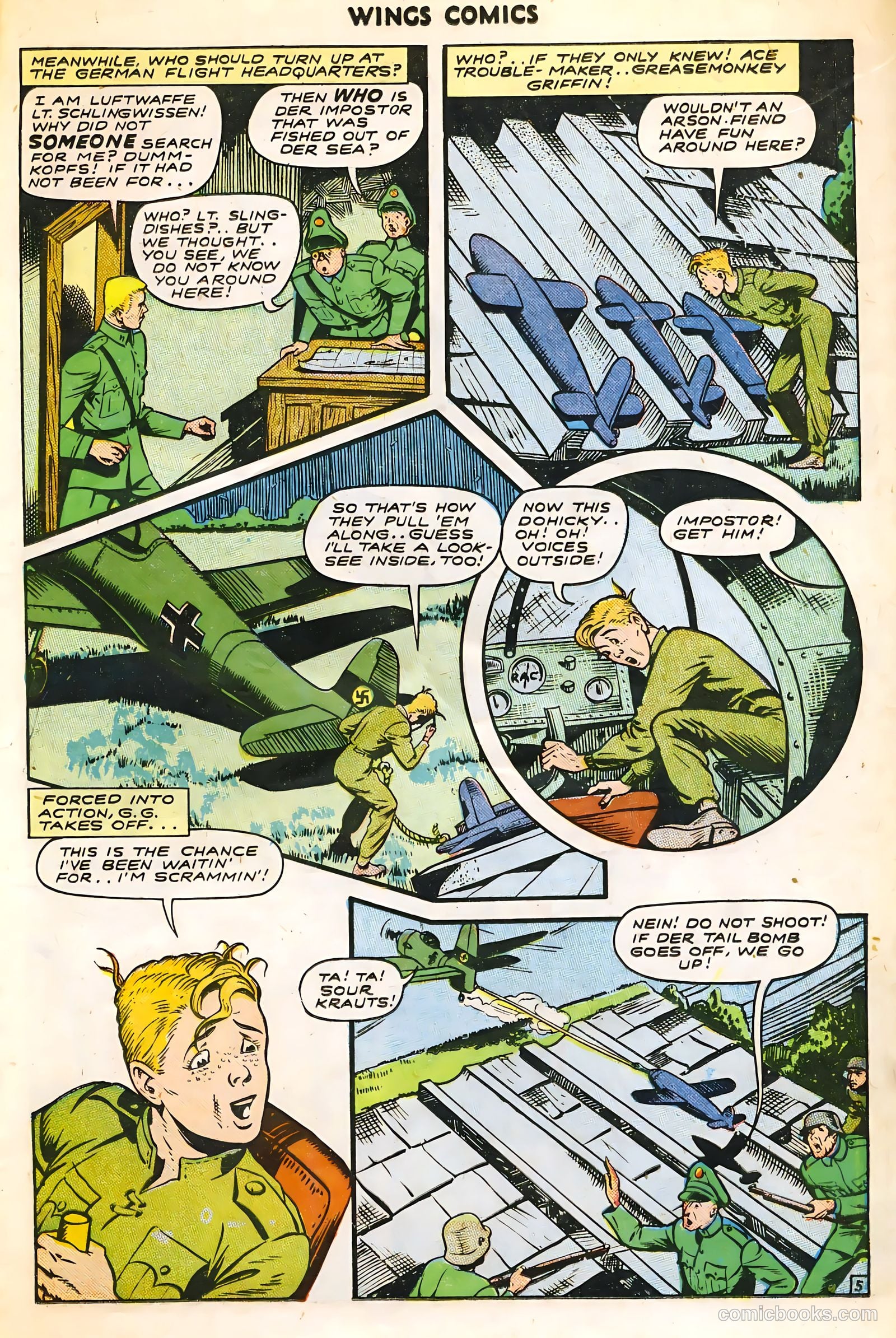 Wings Comics #54 — page 17 of 52