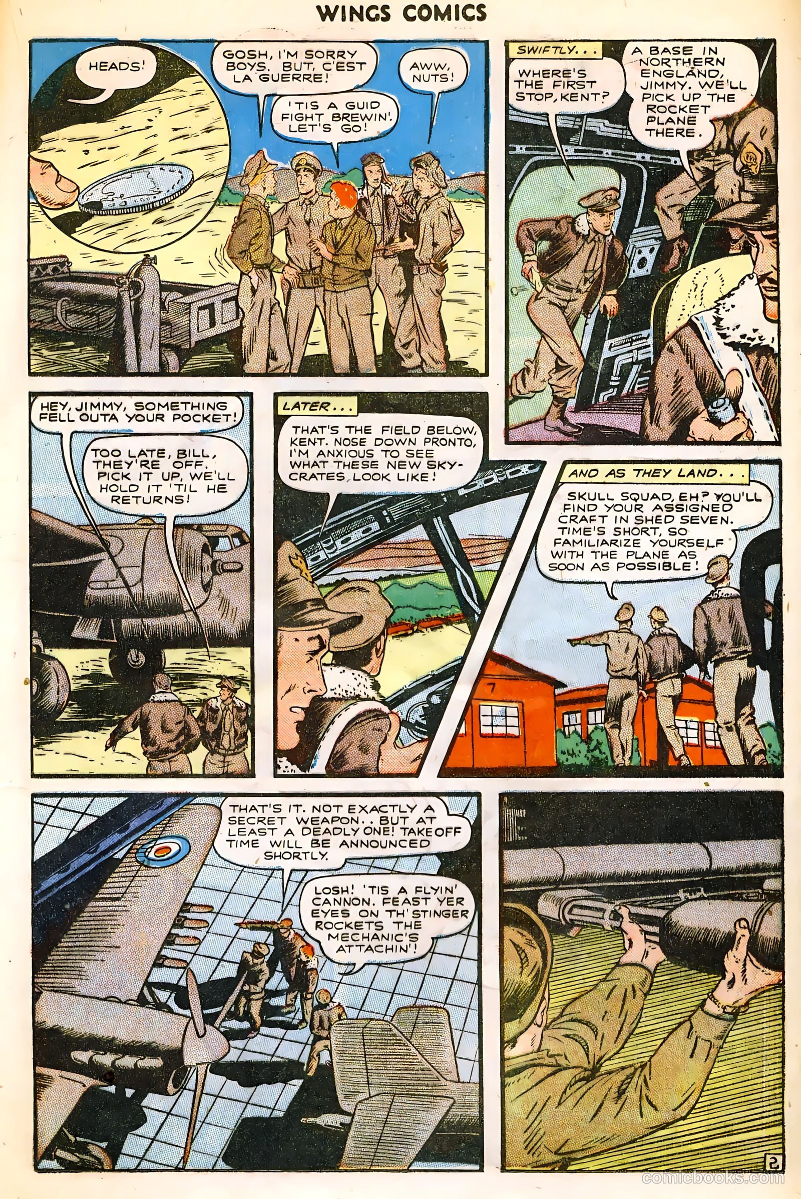 Wings Comics #54 — page 23 of 52