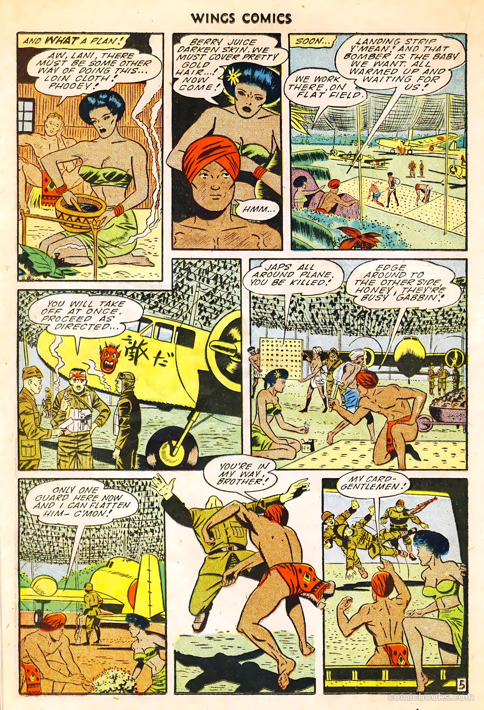 Wings Comics #54 — page 34 of 52