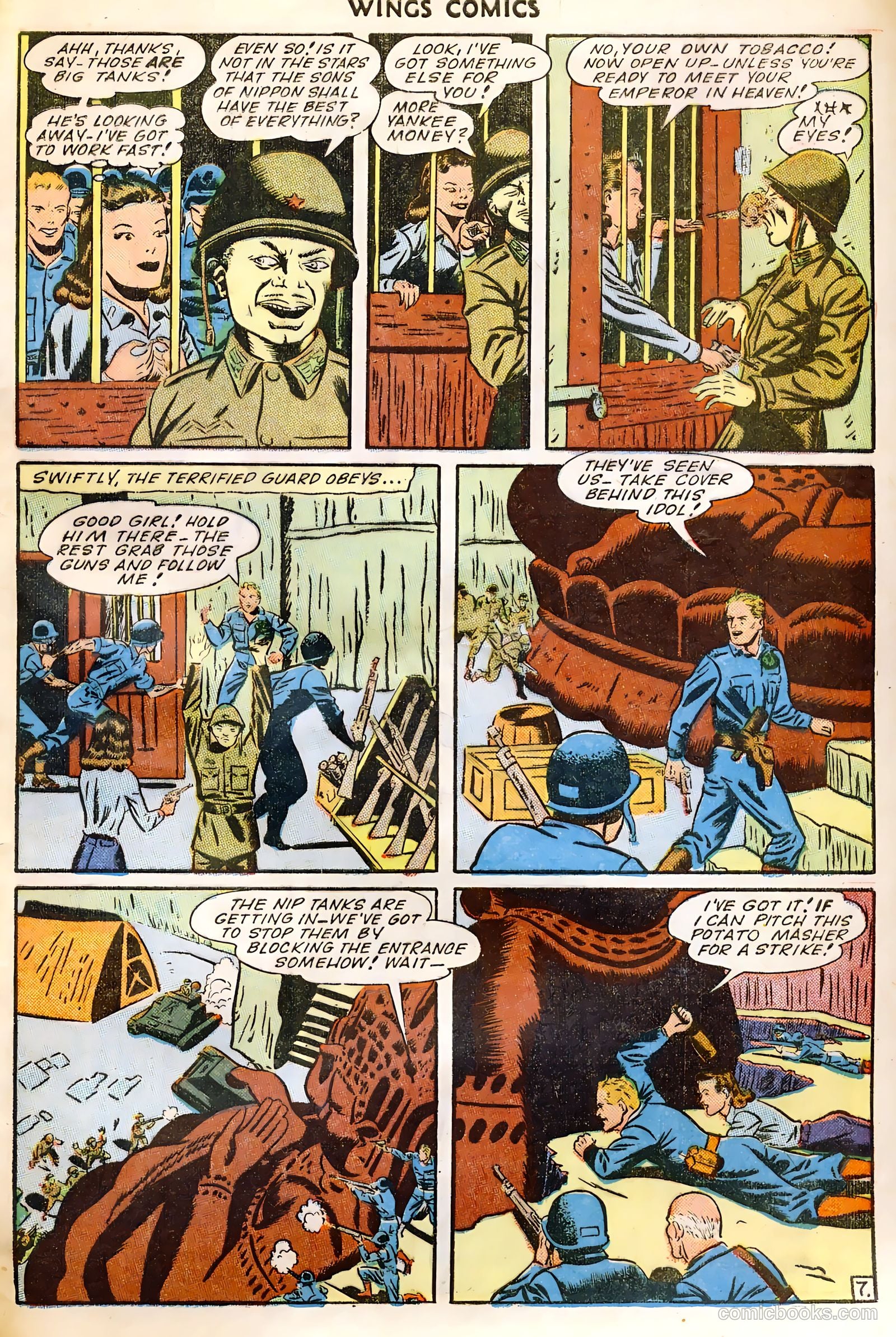 Wings Comics #54 — page 49 of 52