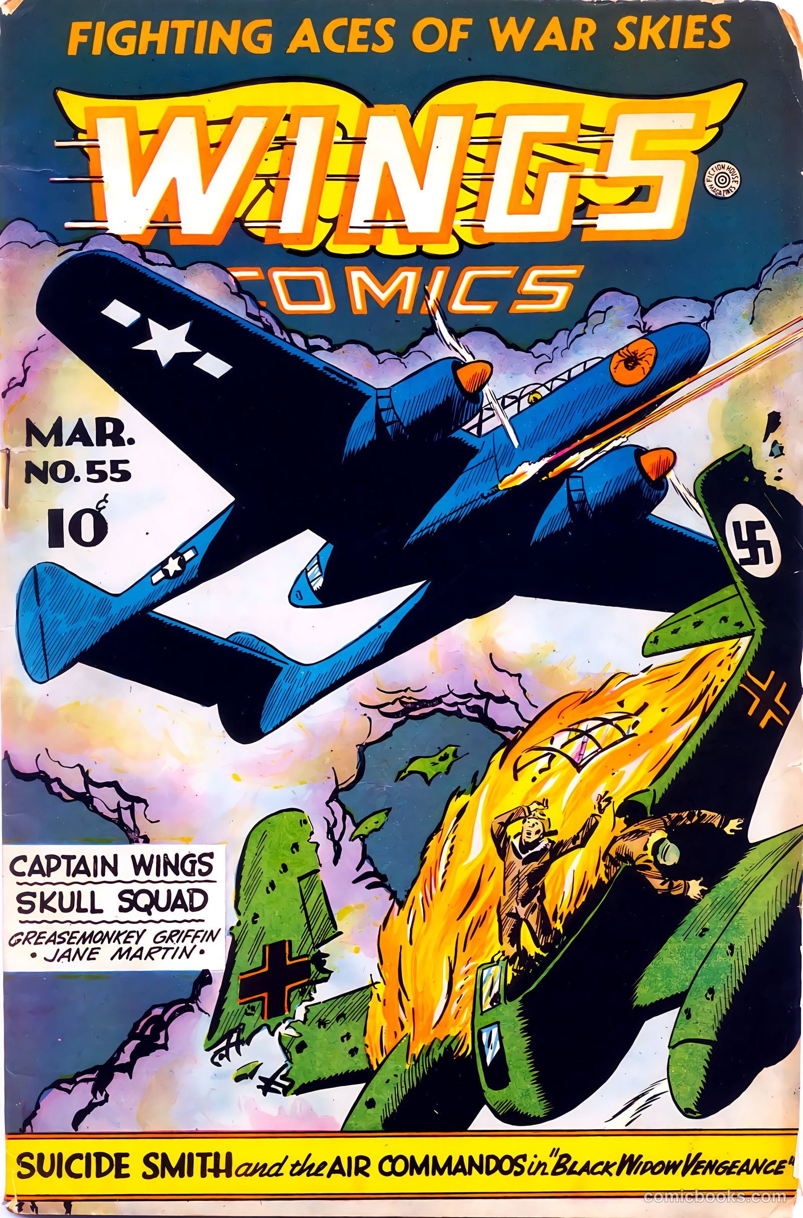 Wings Comics #55 — page 1 of 52