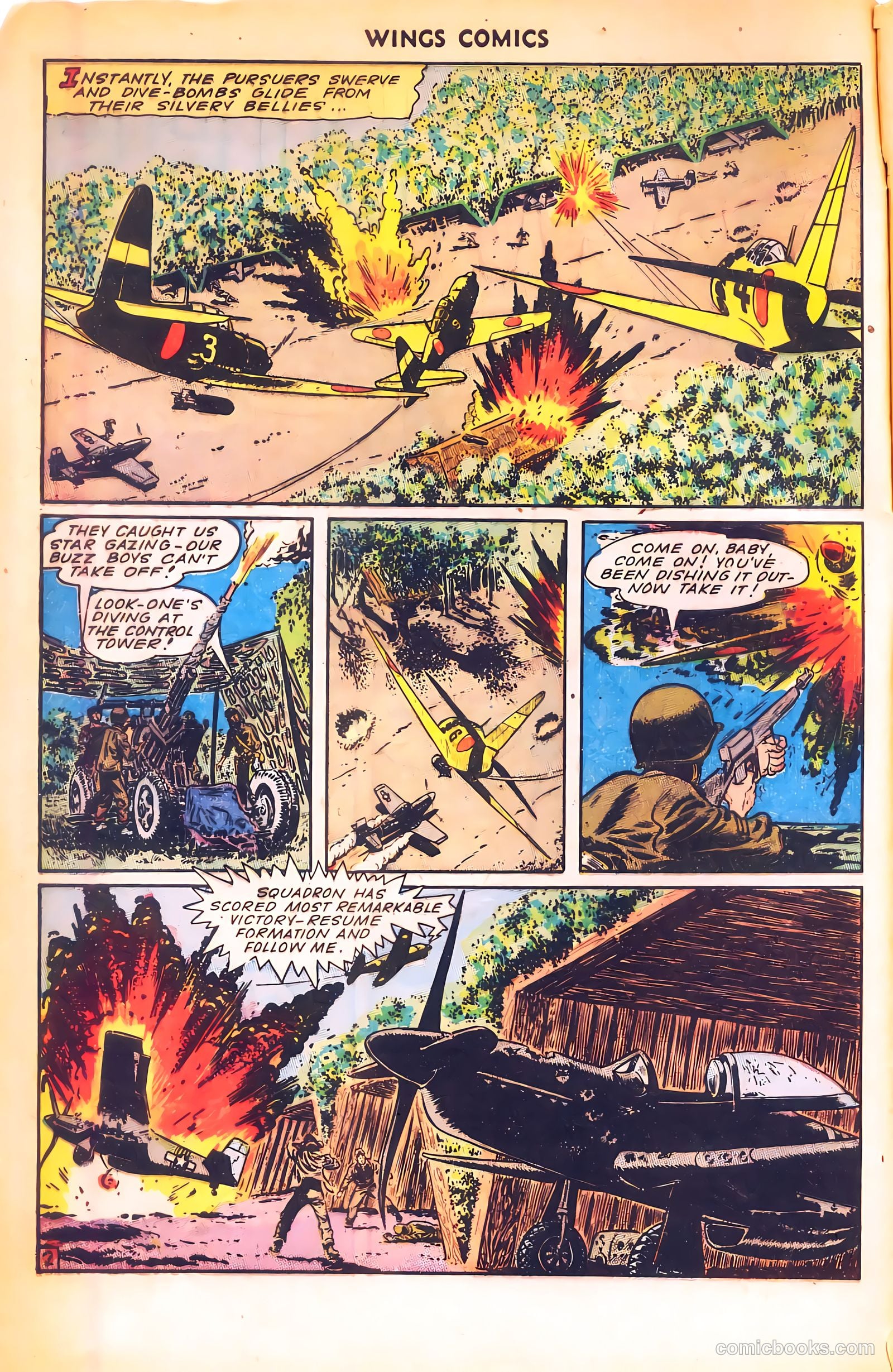 Wings Comics #55 — page 4 of 52