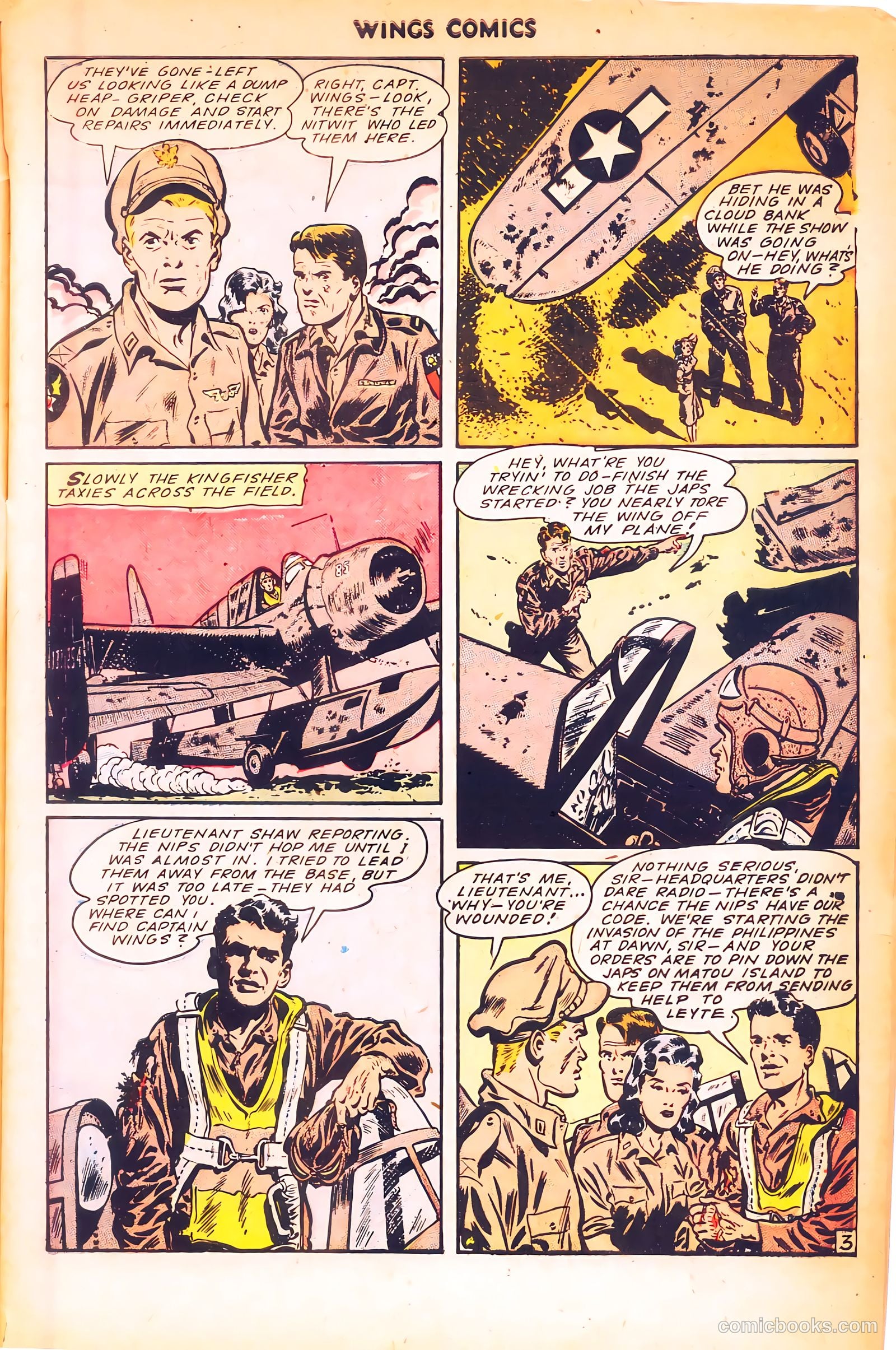 Wings Comics #55 — page 5 of 52