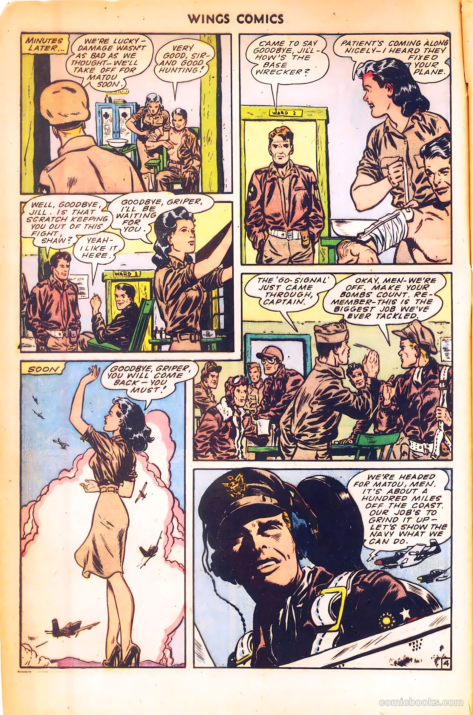 Wings Comics #55 — page 6 of 52