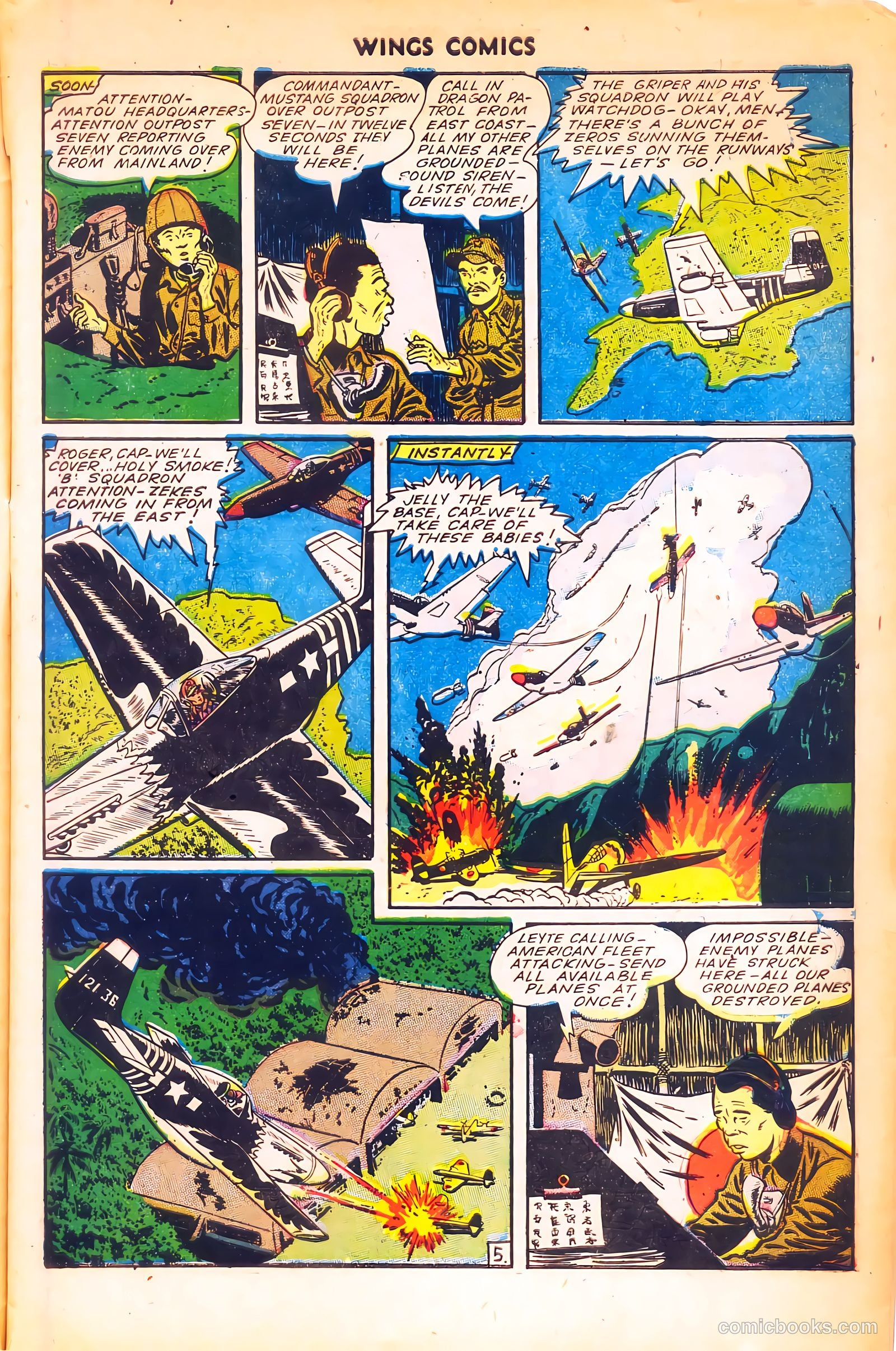 Wings Comics #55 — page 7 of 52