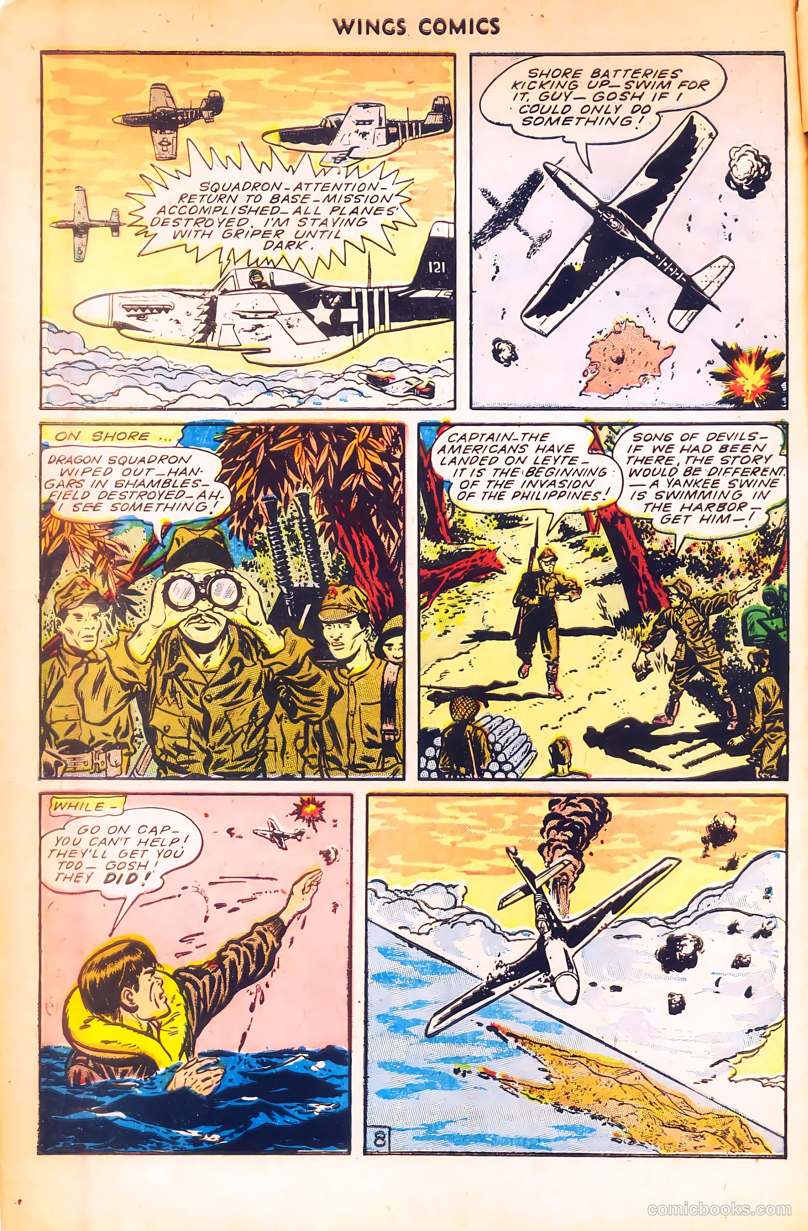 Wings Comics #55 — page 10 of 52