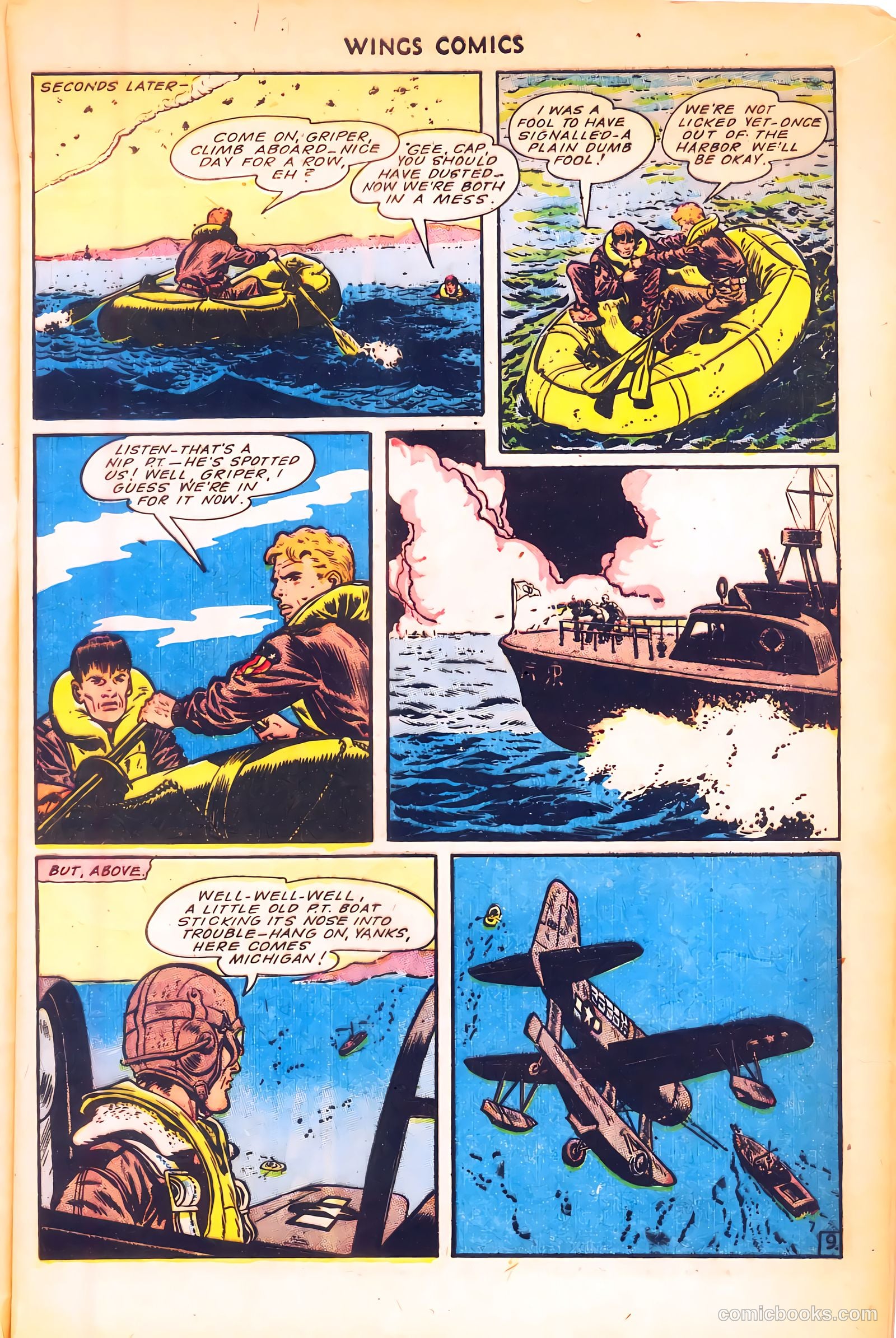 Wings Comics #55 — page 11 of 52
