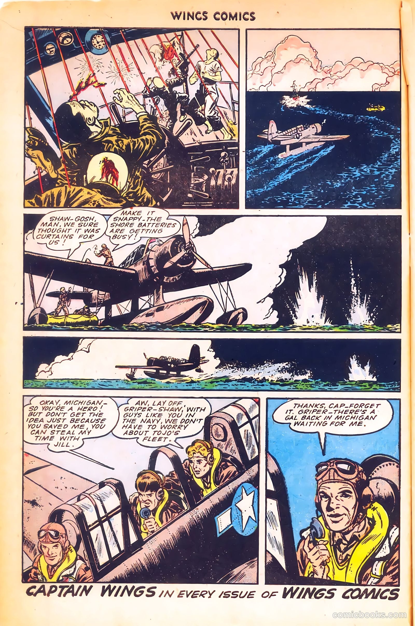Wings Comics #55 — page 12 of 52