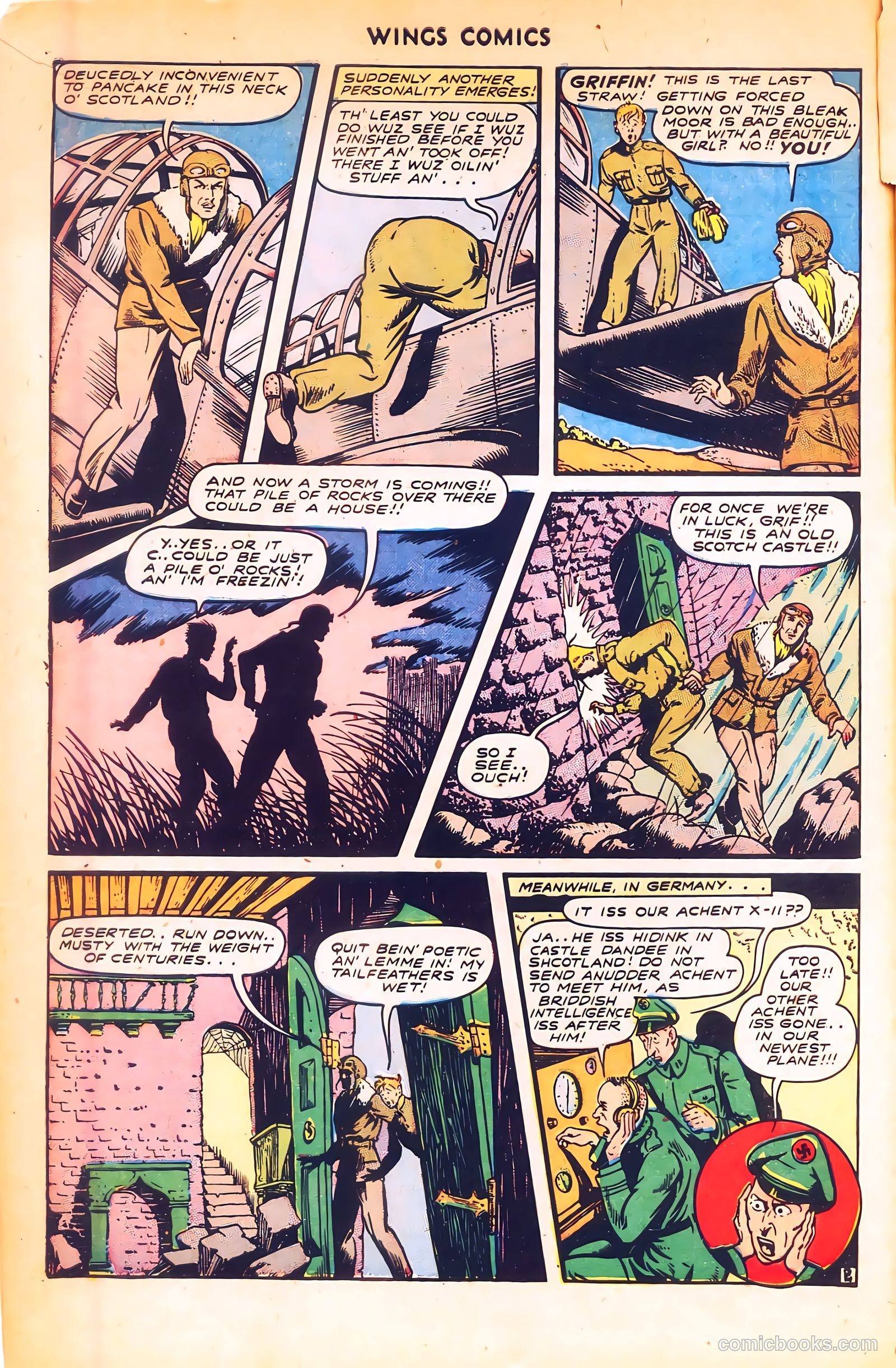 Wings Comics #55 — page 14 of 52