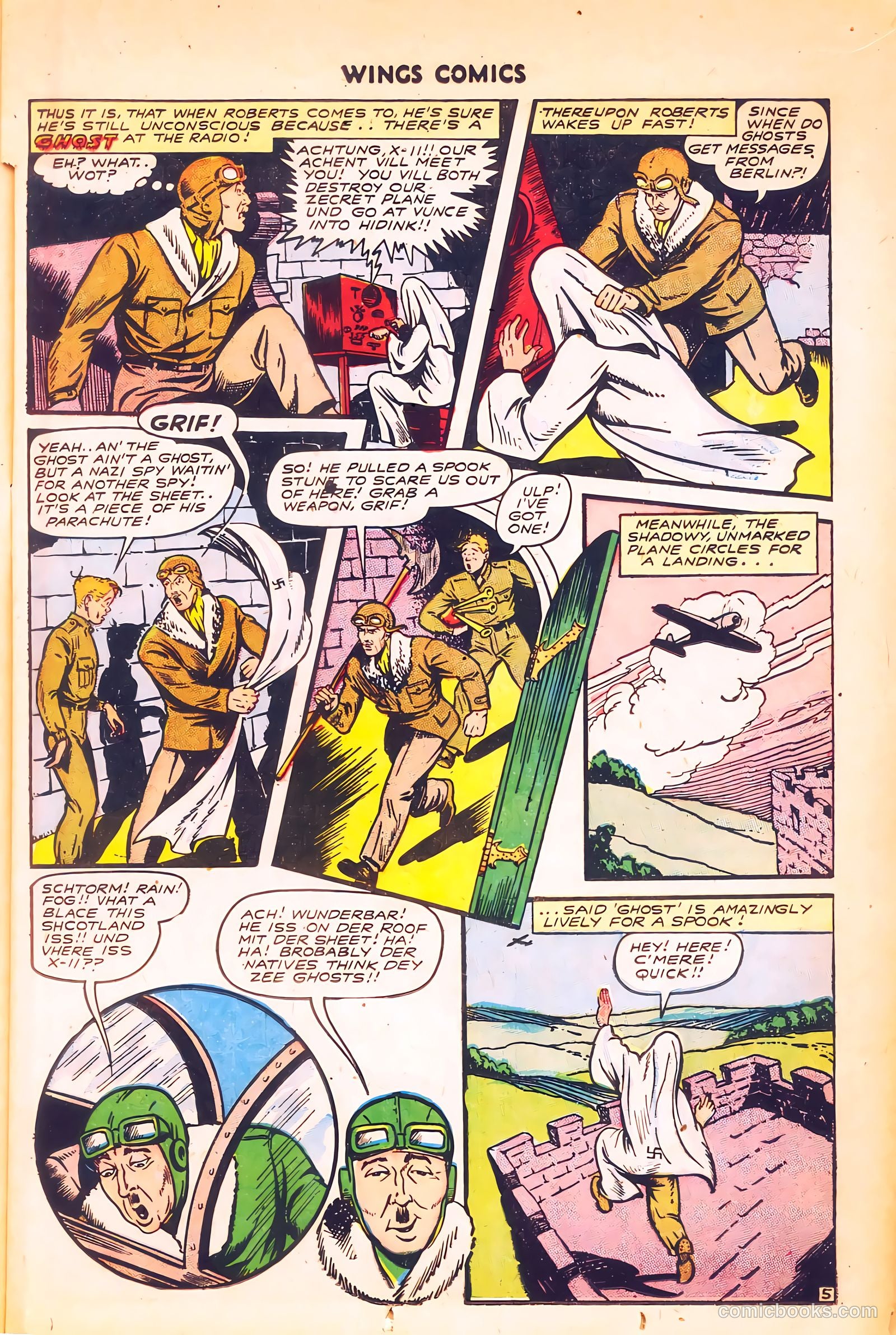 Wings Comics #55 — page 17 of 52