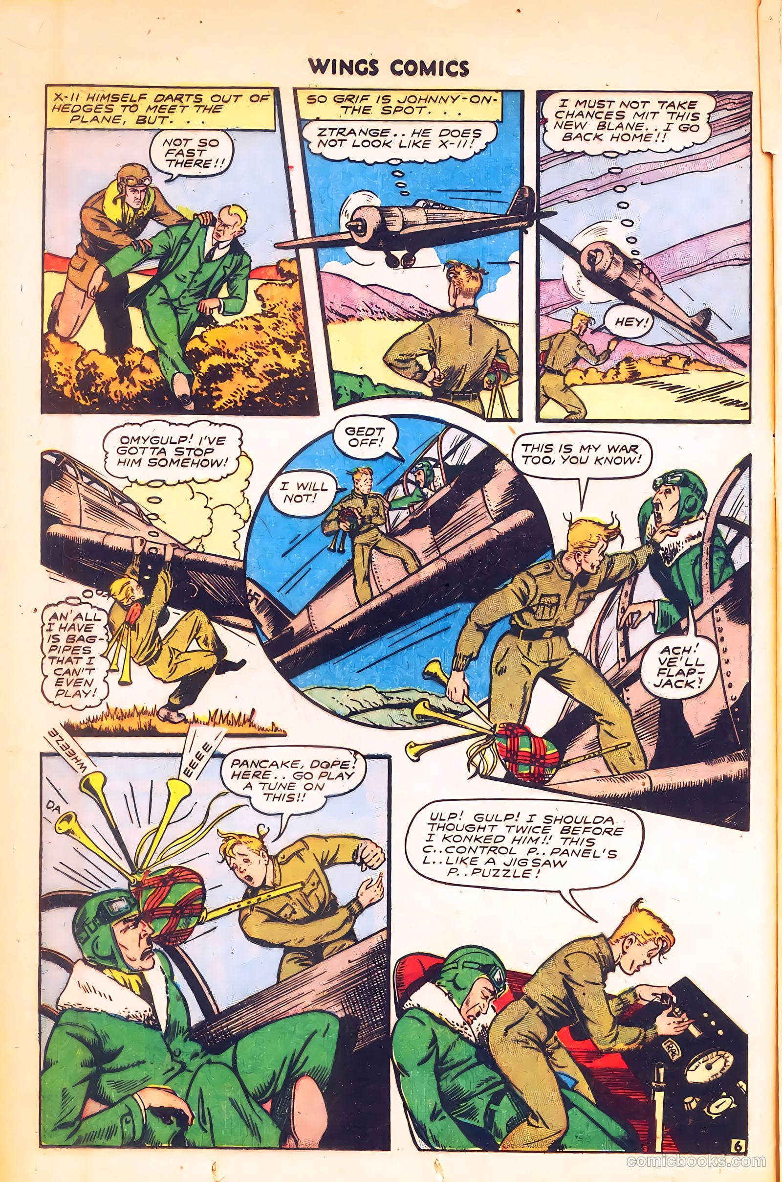 Wings Comics #55 — page 18 of 52