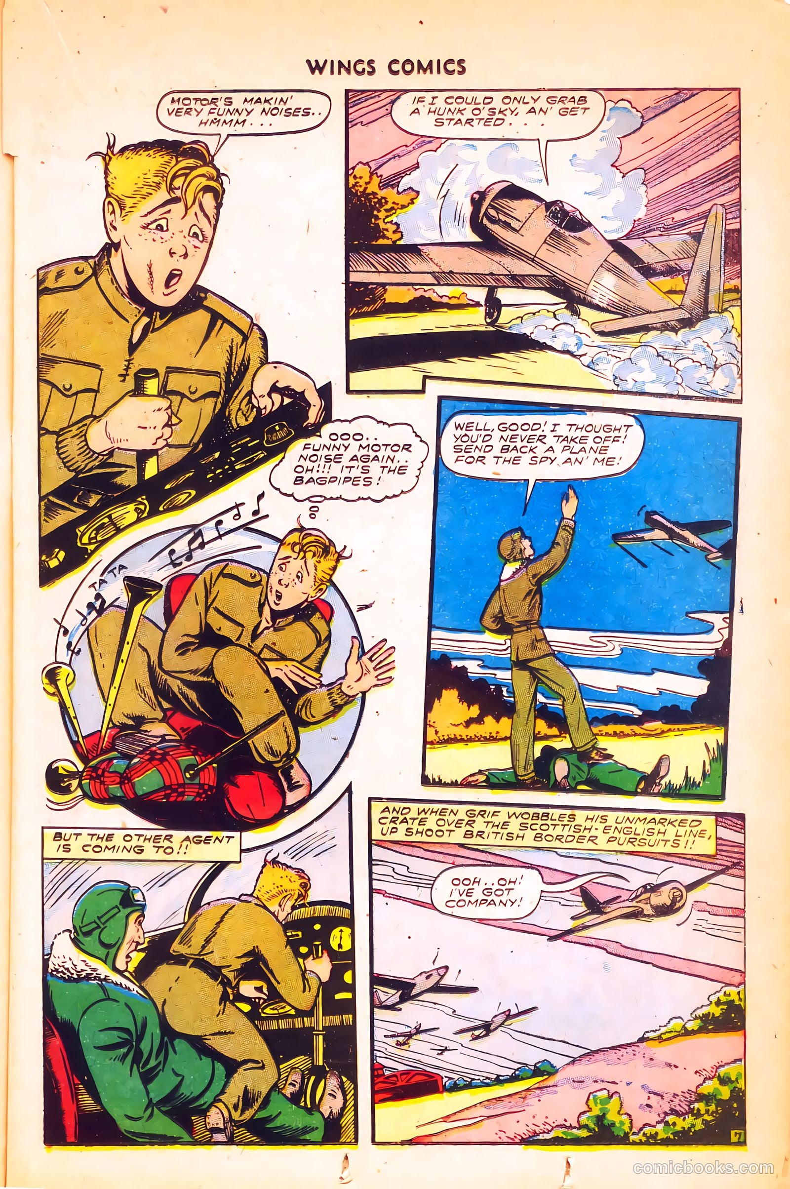 Wings Comics #55 — page 19 of 52