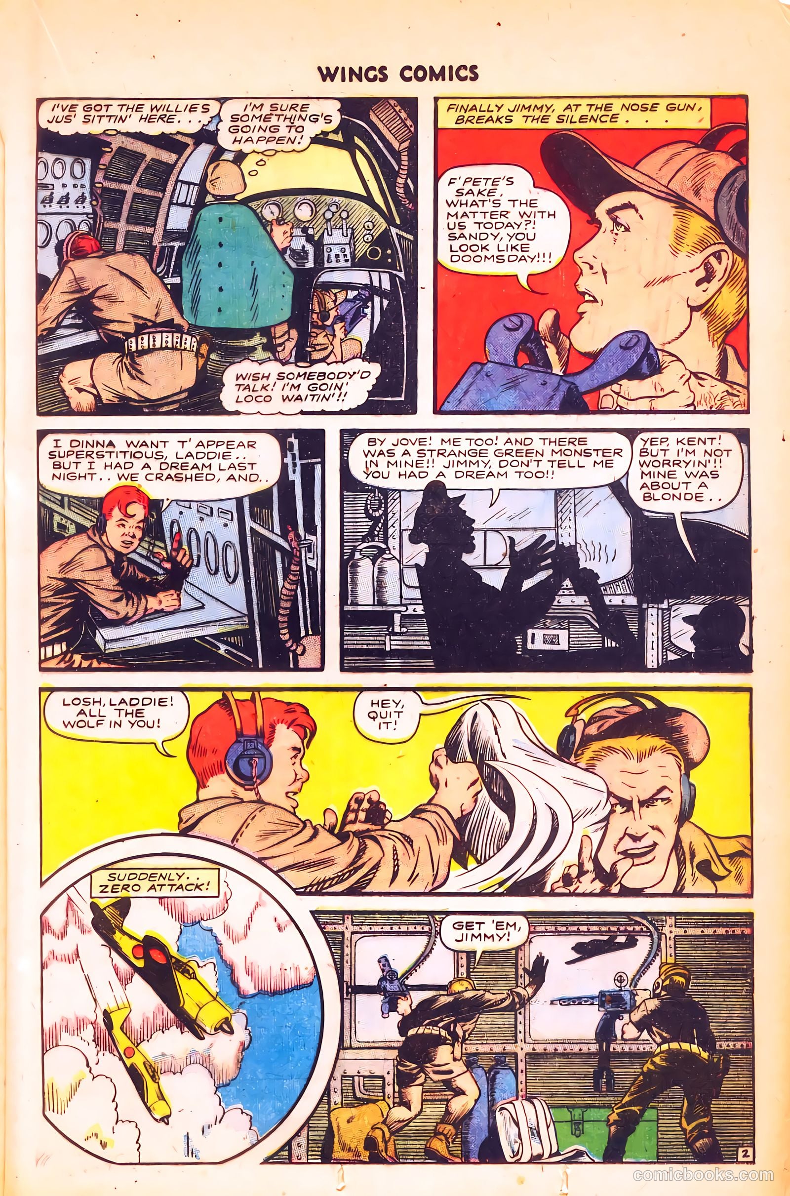 Wings Comics #55 — page 23 of 52
