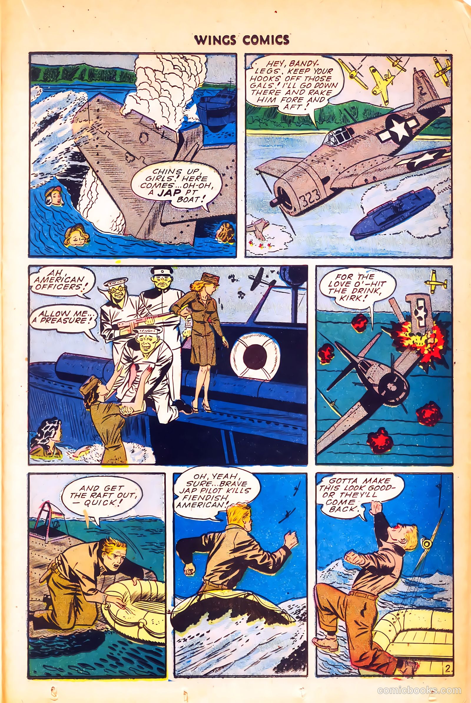 Wings Comics #55 — page 31 of 52