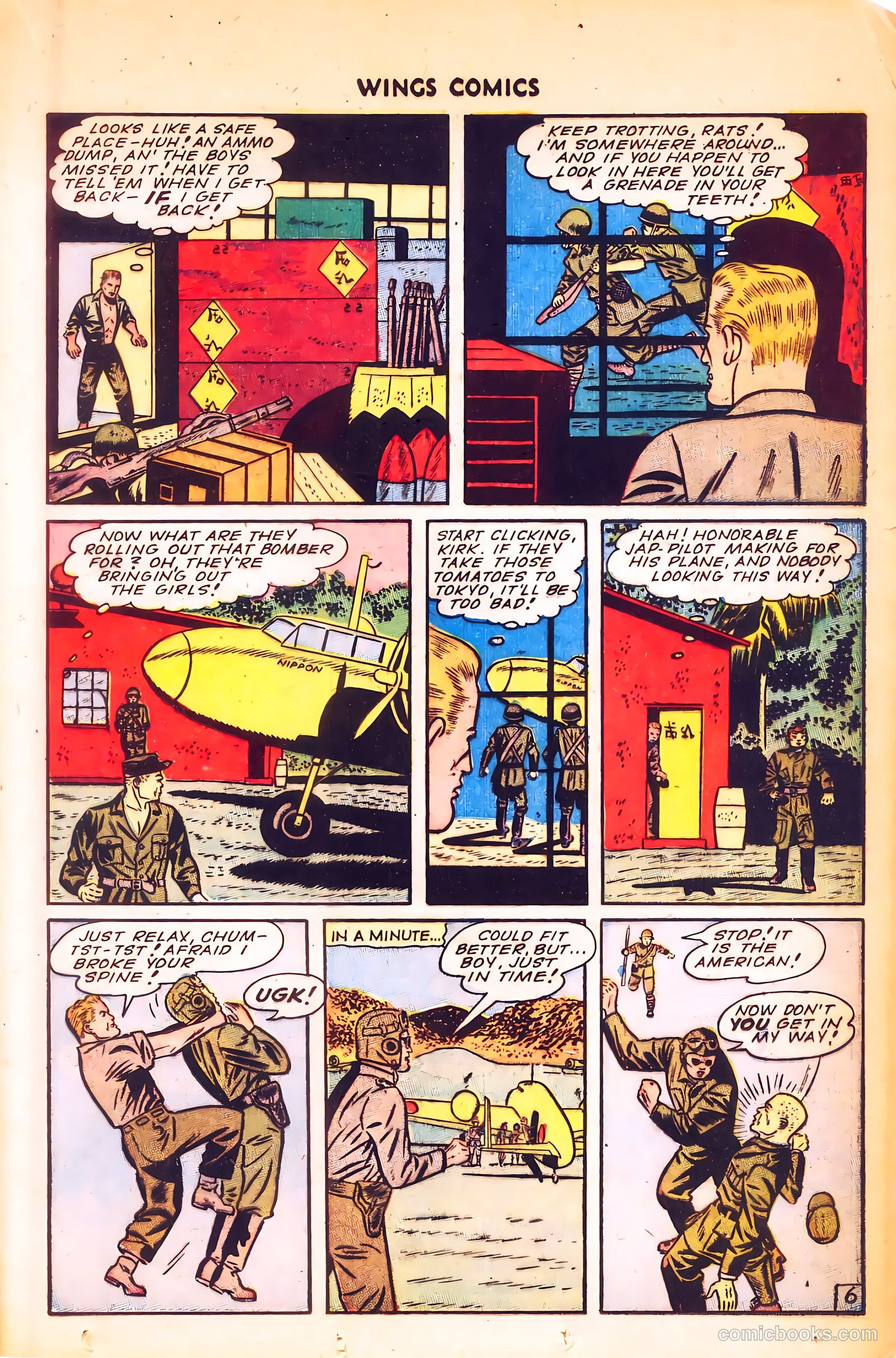 Wings Comics #55 — page 35 of 52