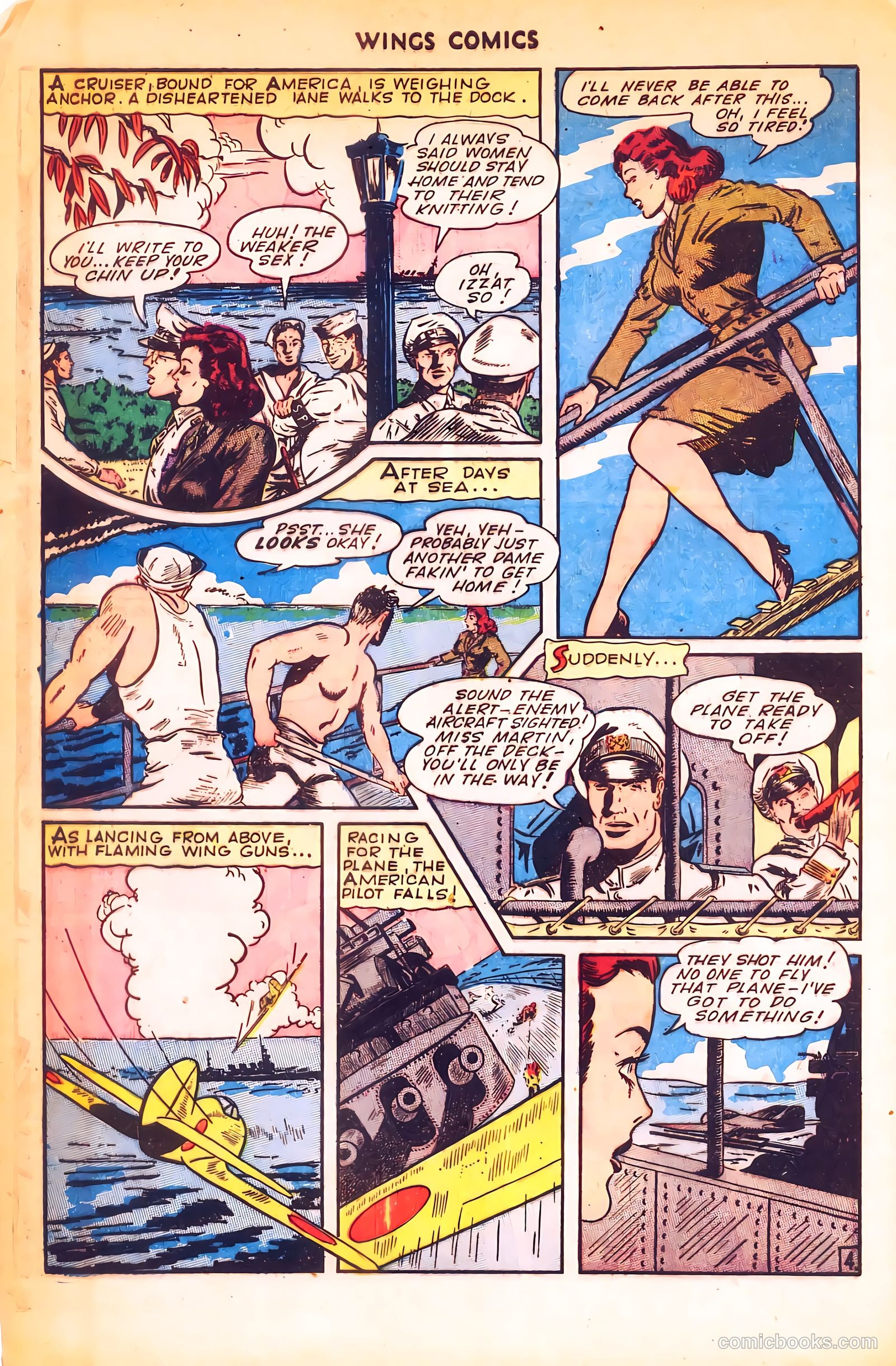 Wings Comics #55 — page 40 of 52