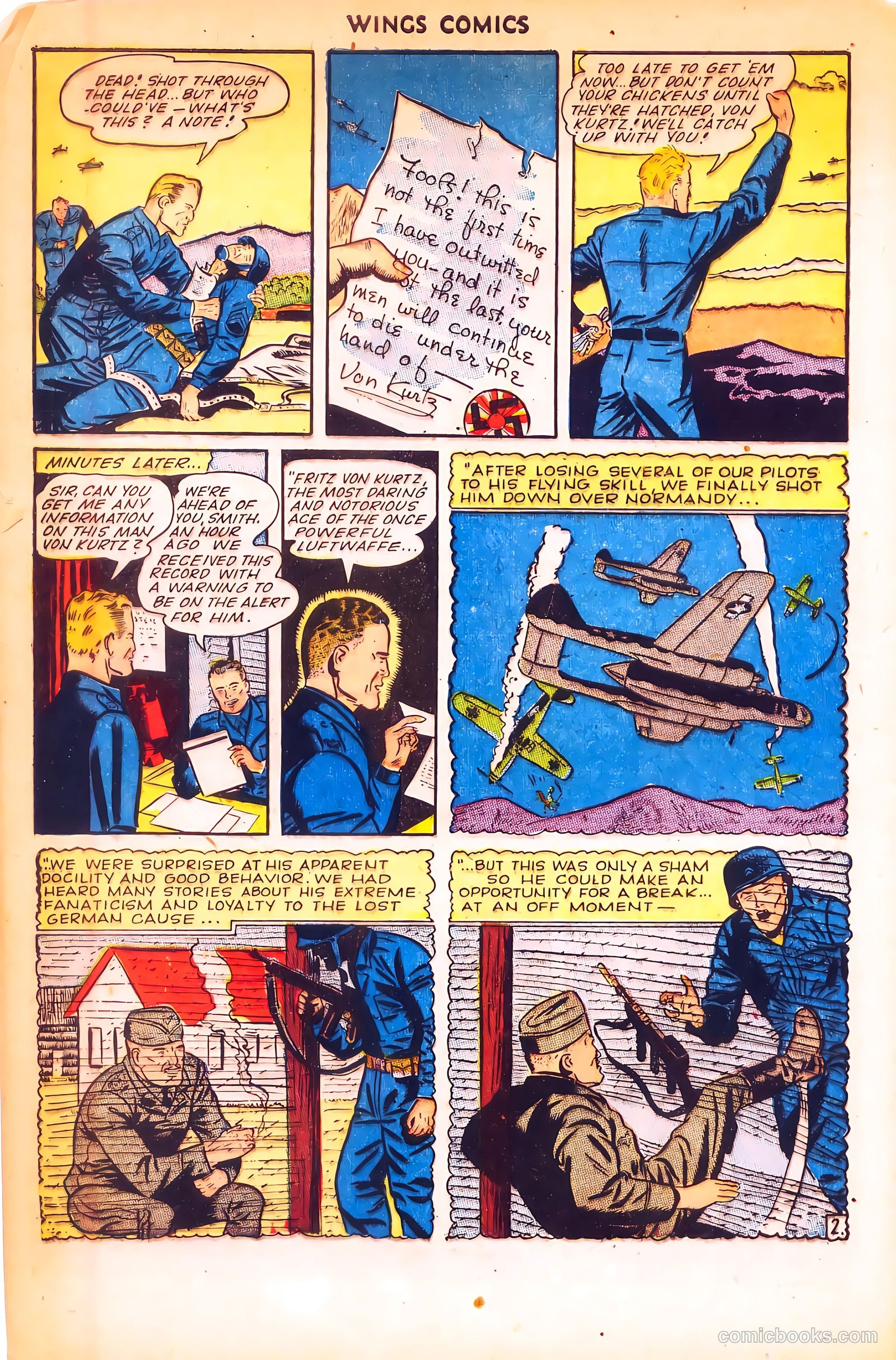 Wings Comics #55 — page 44 of 52