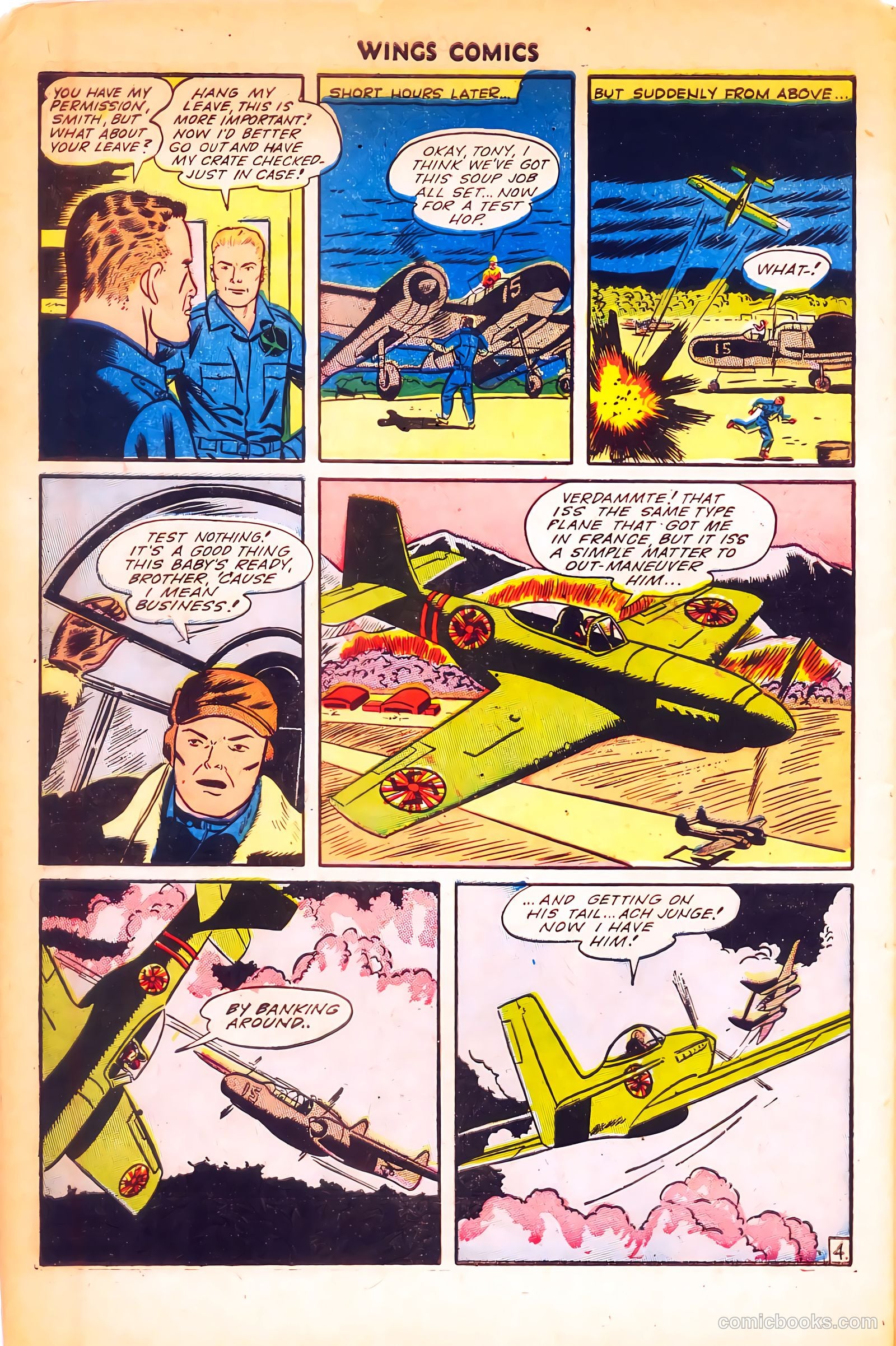 Wings Comics #55 — page 46 of 52