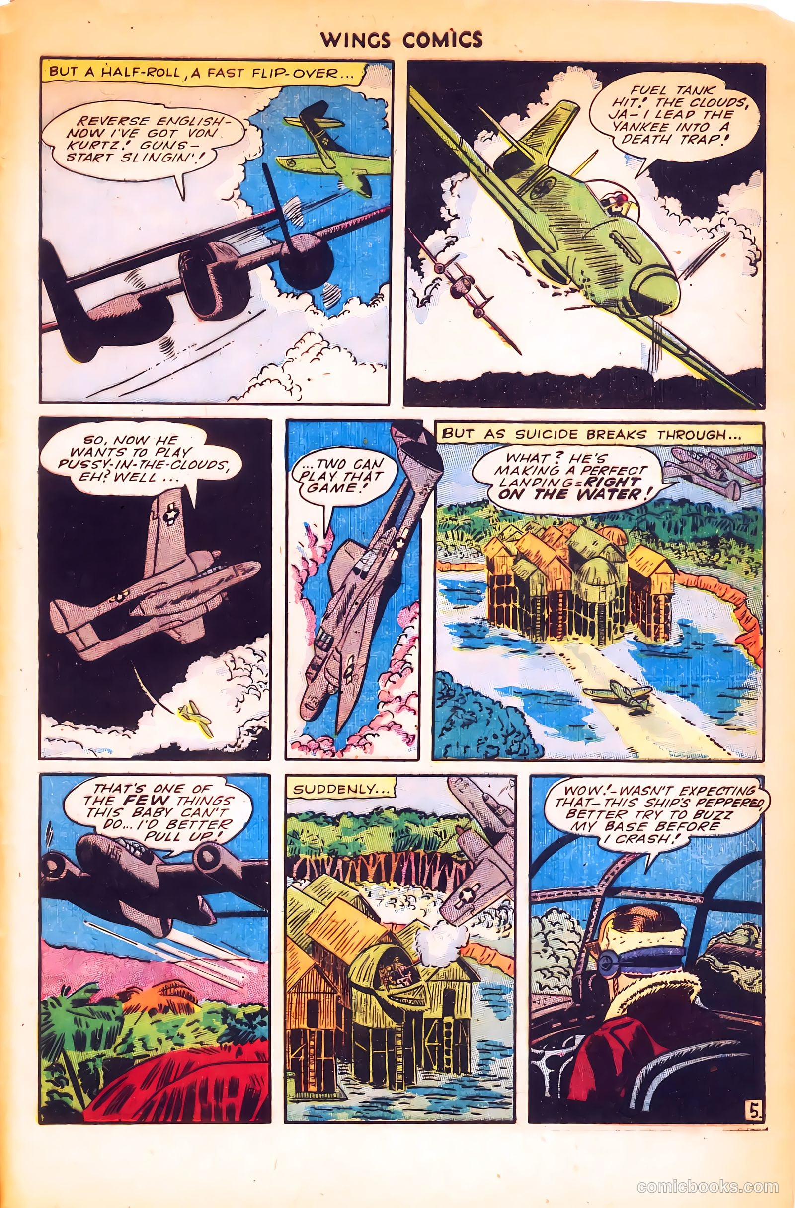 Wings Comics #55 — page 47 of 52
