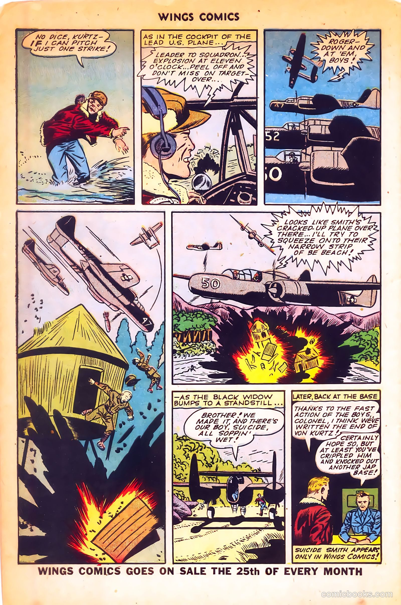 Wings Comics #55 — page 50 of 52