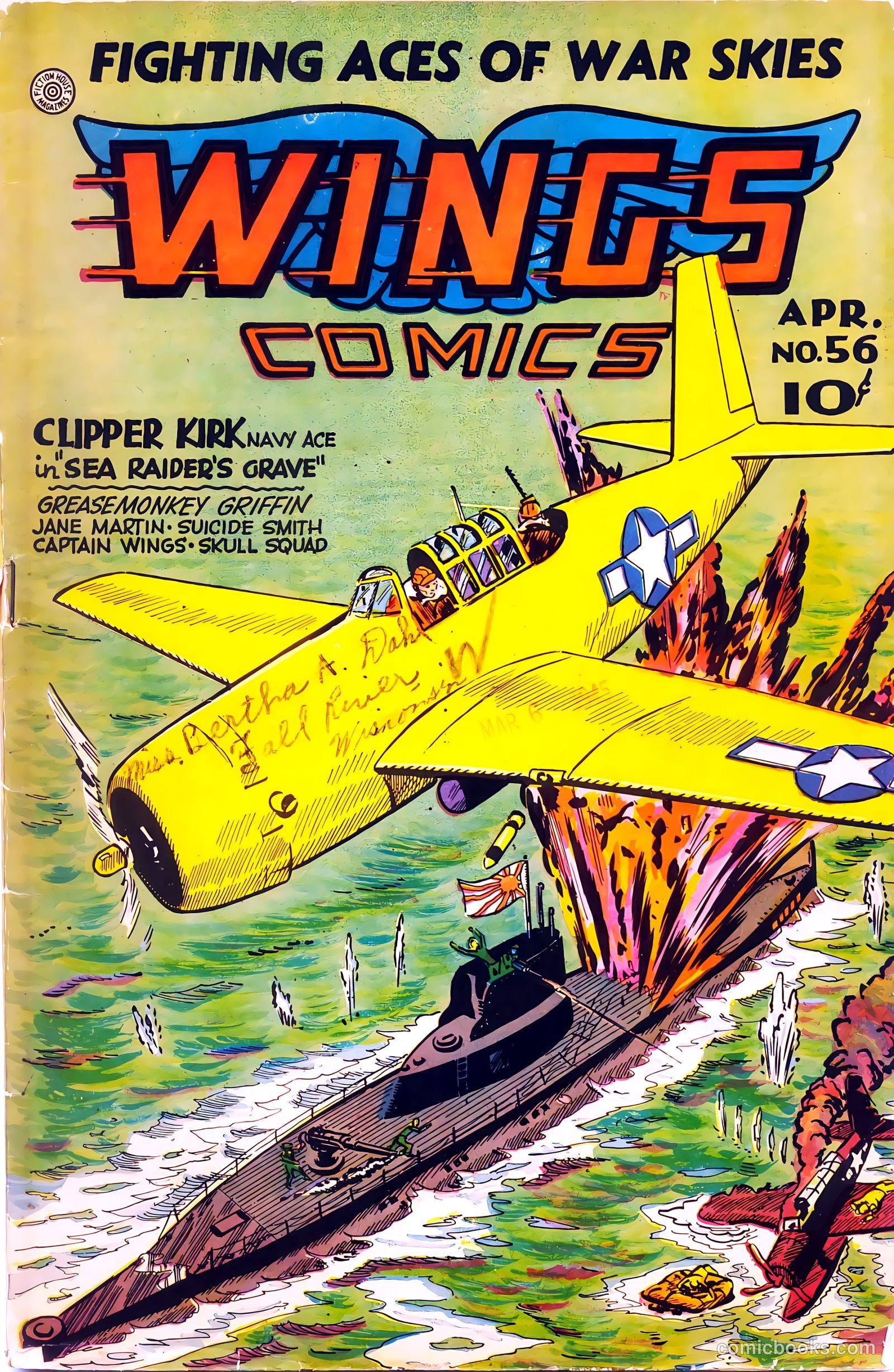 Wings Comics #56 — page 1 of 54