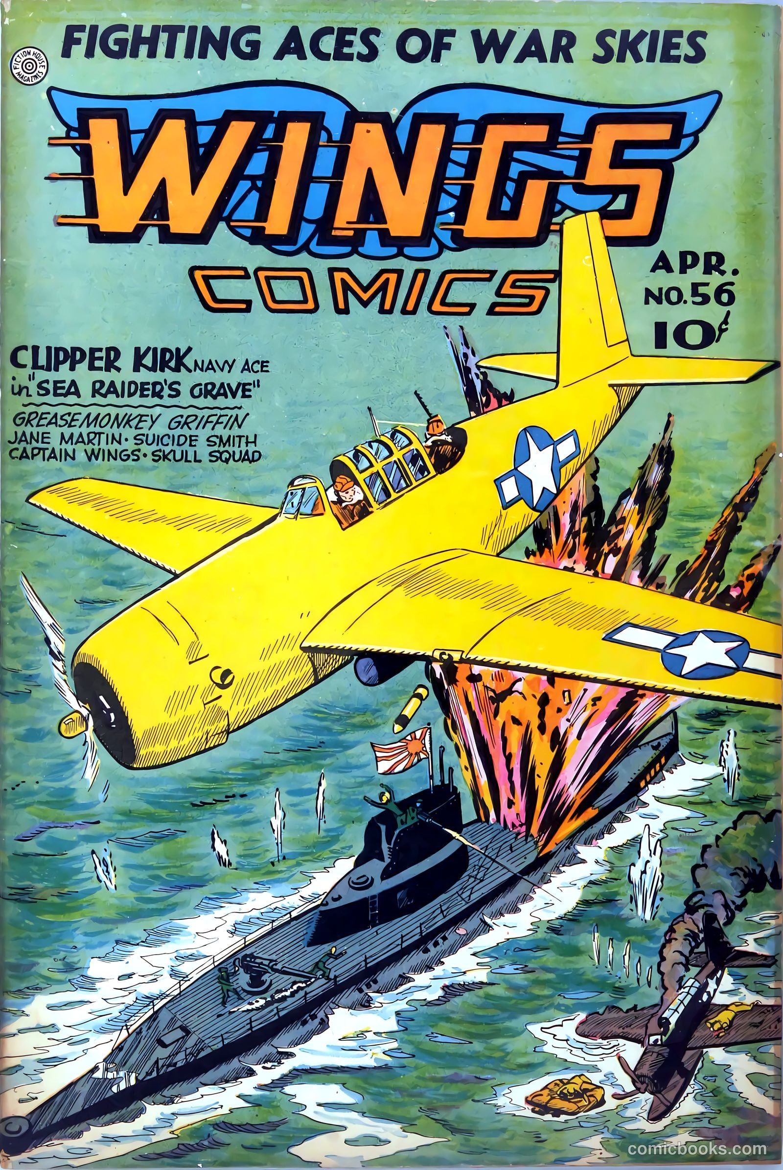 Wings Comics #56 — page 2 of 54