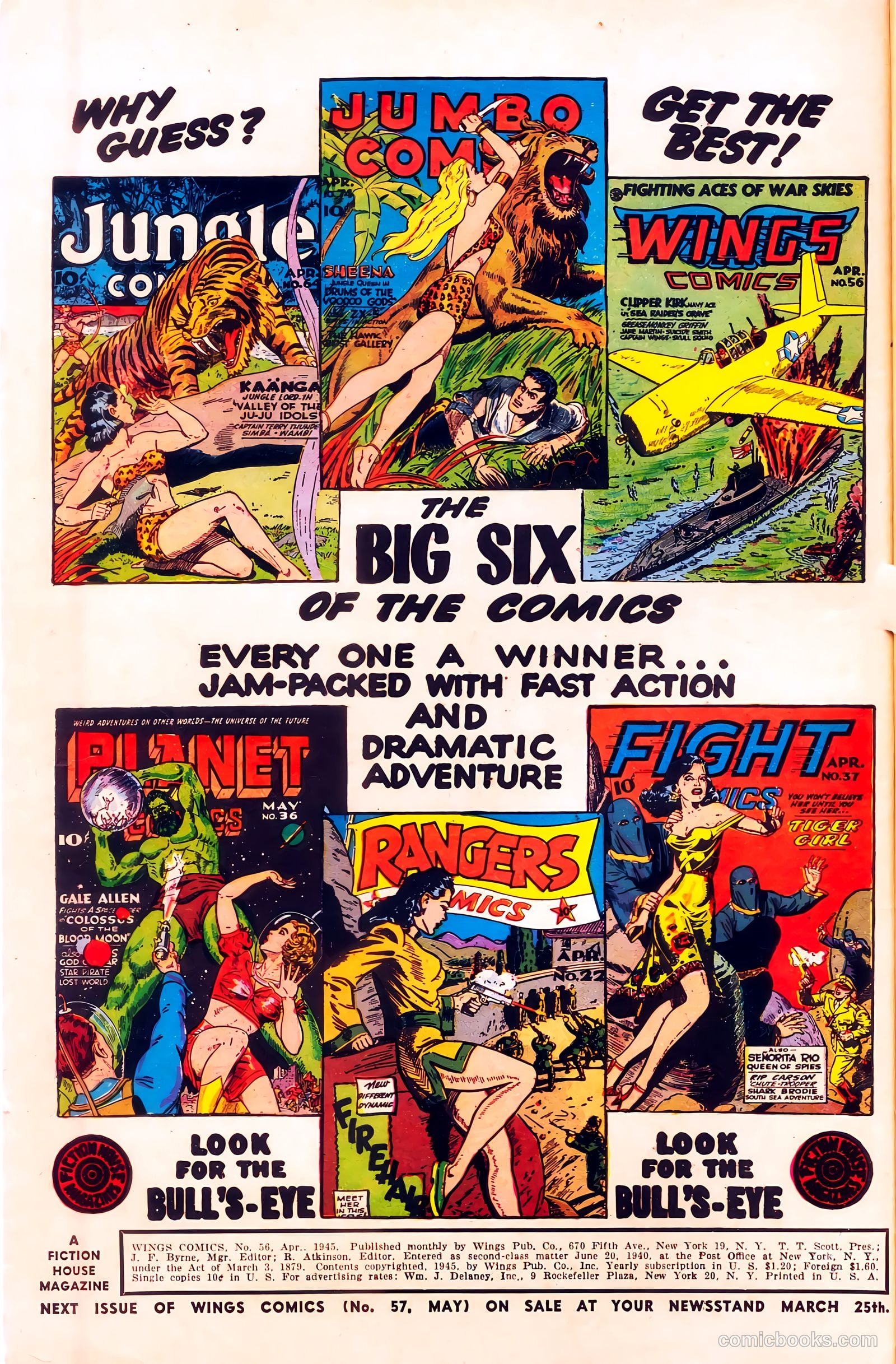 Wings Comics #56 — page 3 of 54