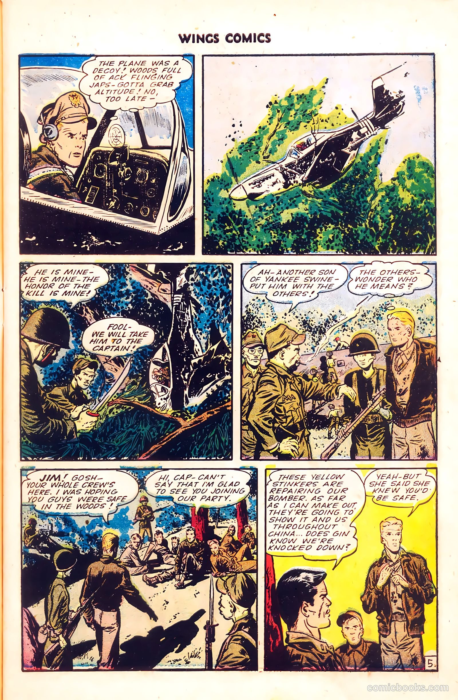 Wings Comics #56 — page 8 of 54