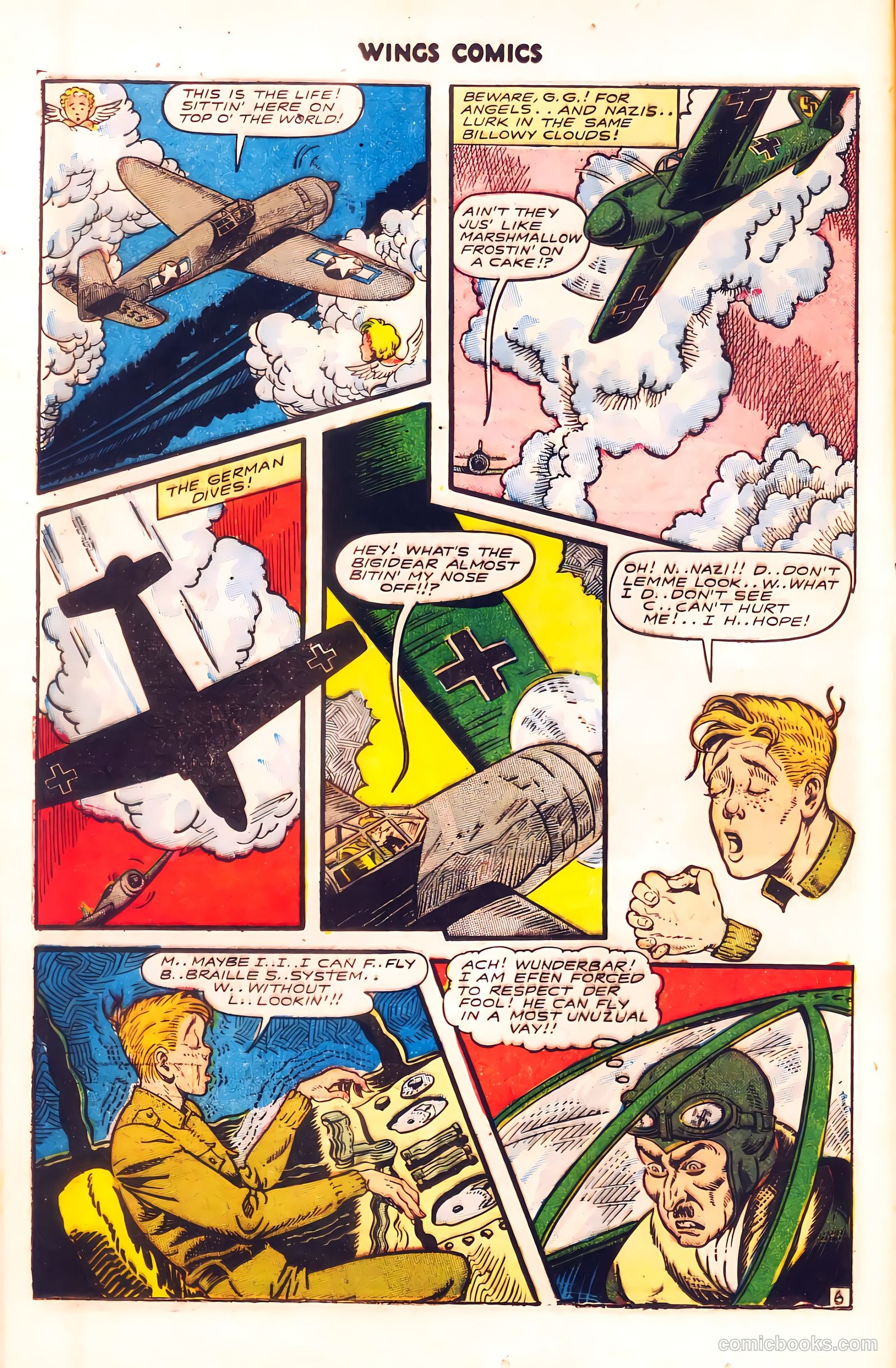 Wings Comics #56 — page 19 of 54