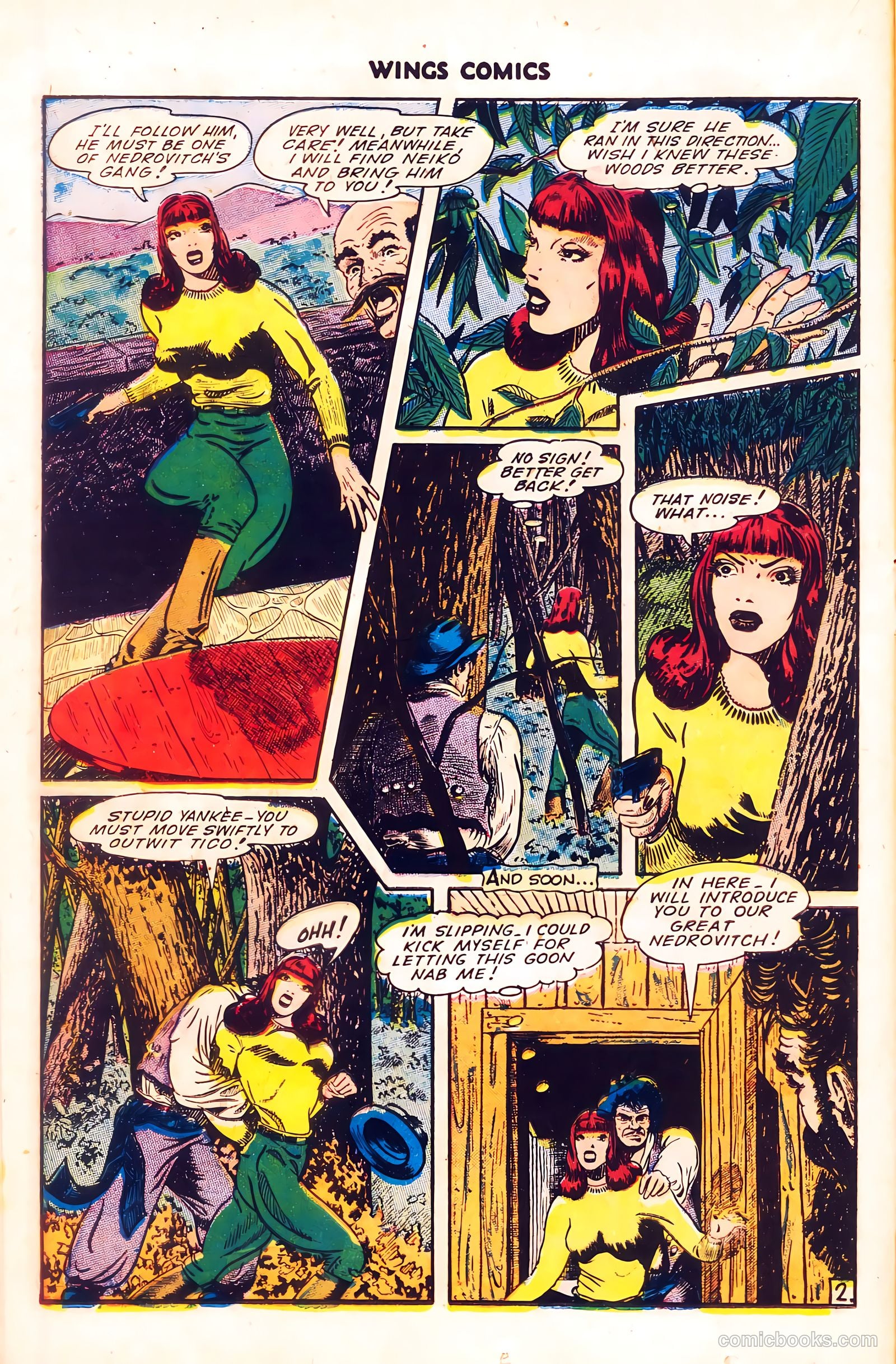 Wings Comics #56 — page 23 of 54