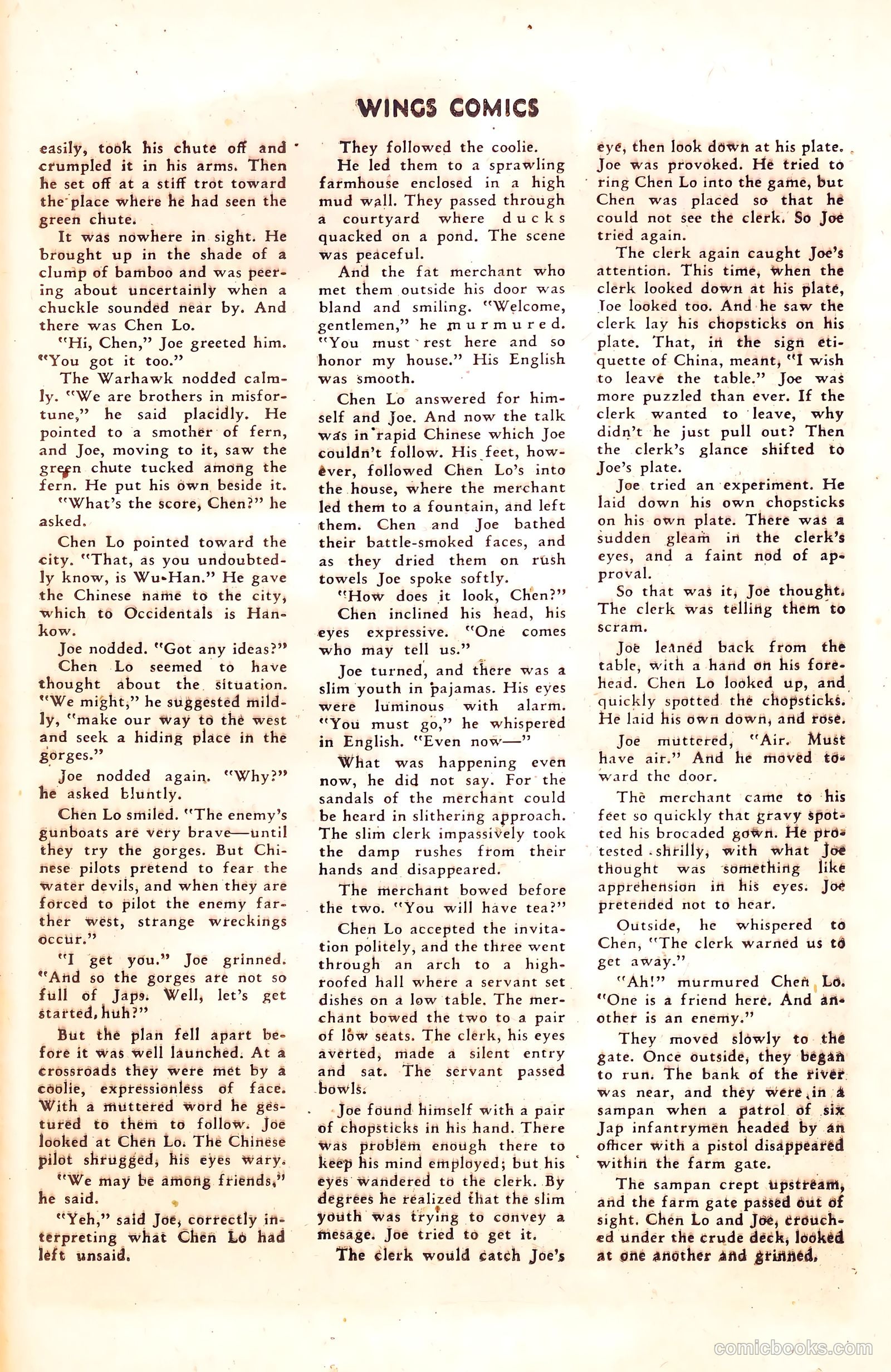 Wings Comics #56 — page 37 of 54