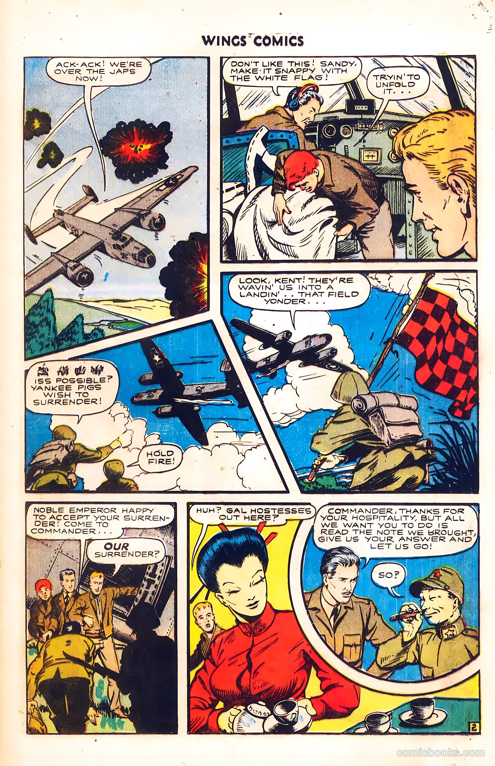 Wings Comics #56 — page 39 of 54